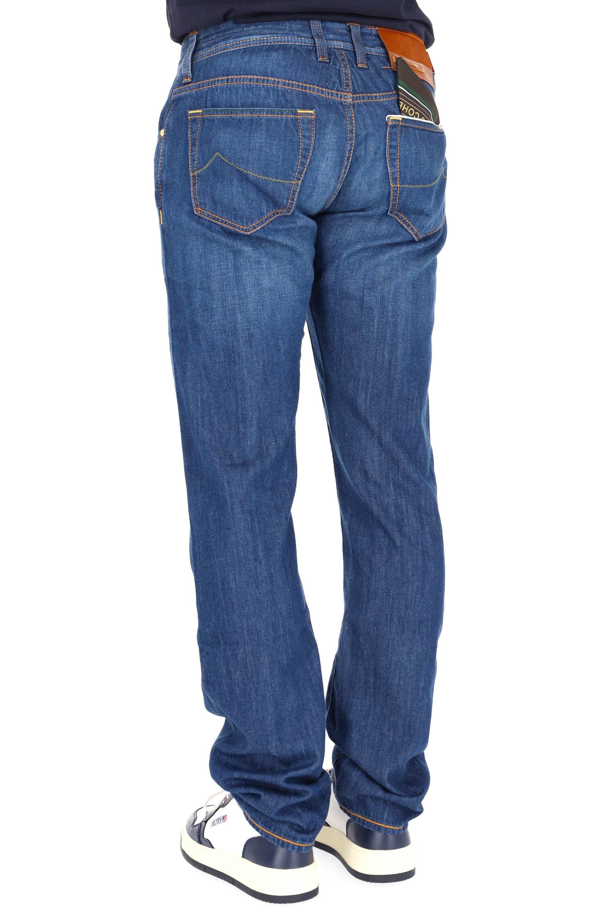 Jacob Cohen Jeans Limited Edition in cotone comfort etichetta cognac Bard fit QL004 060 T732A BARD 100D