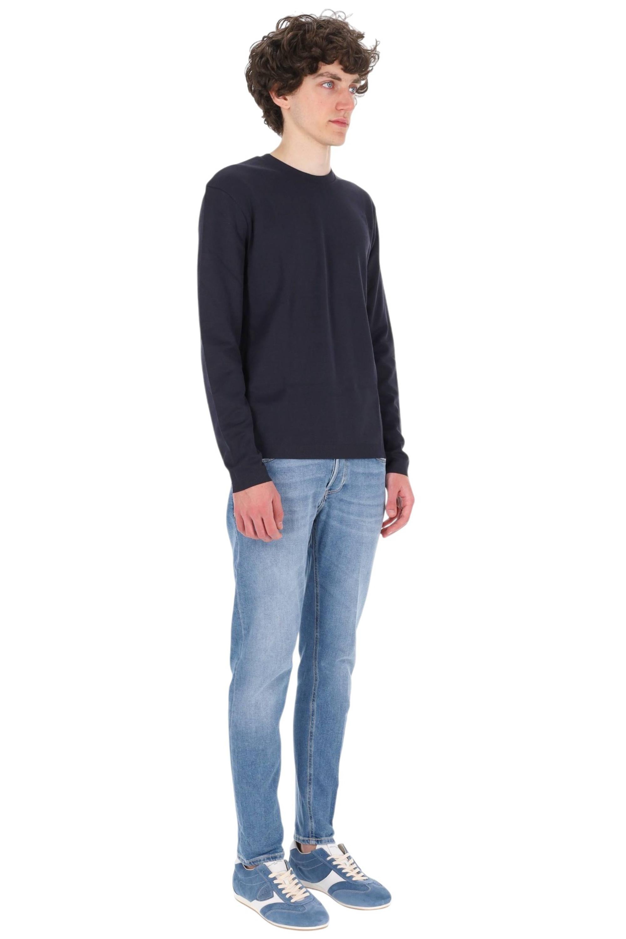 Herno T-shirt in jersey di cotone manica lunga JG000262U 9201