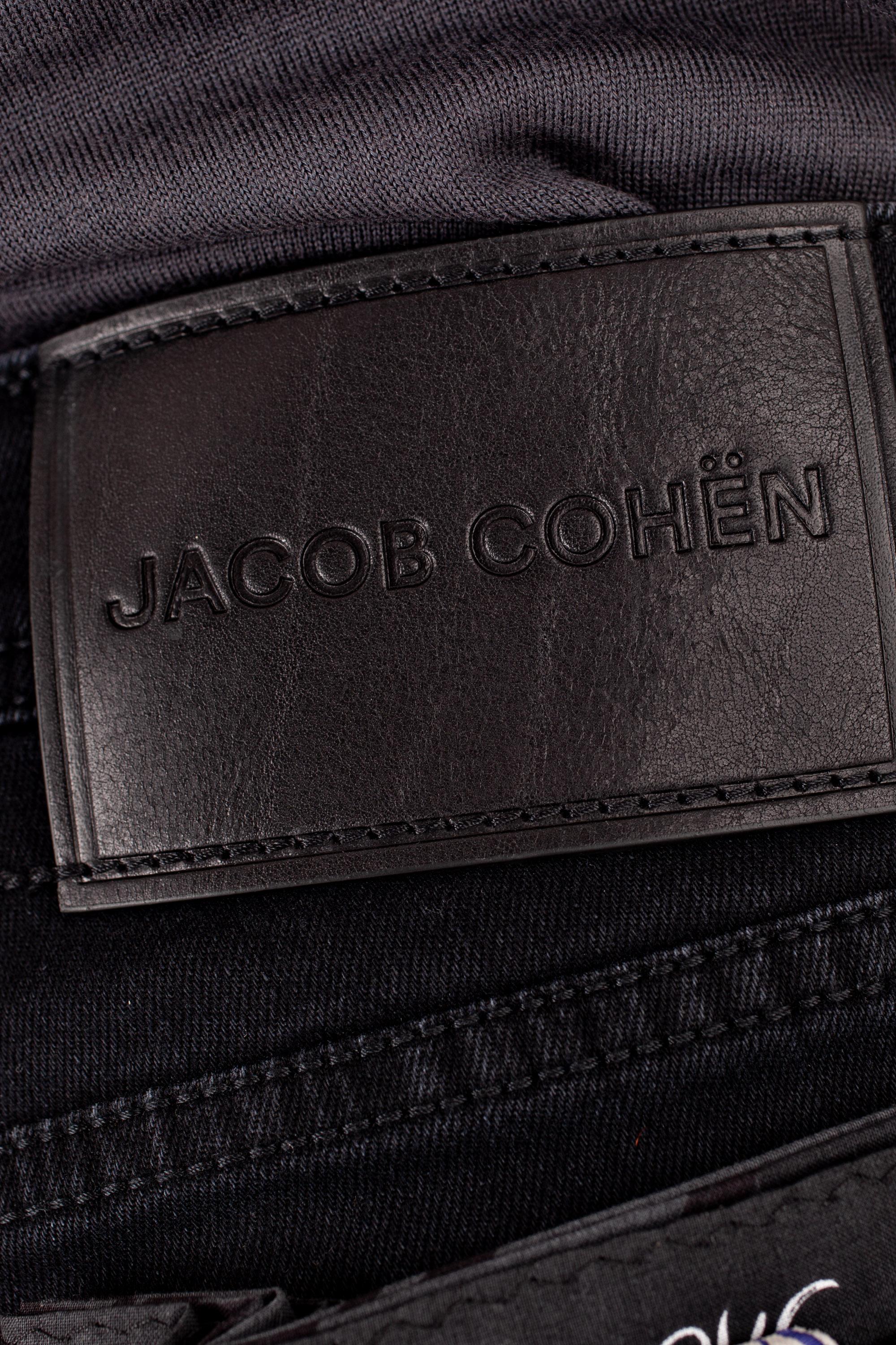 Jeans etichetta nera in pelle Nick slim fit E07 30S 3622 NICKSLIM 543D Jacob Cohen