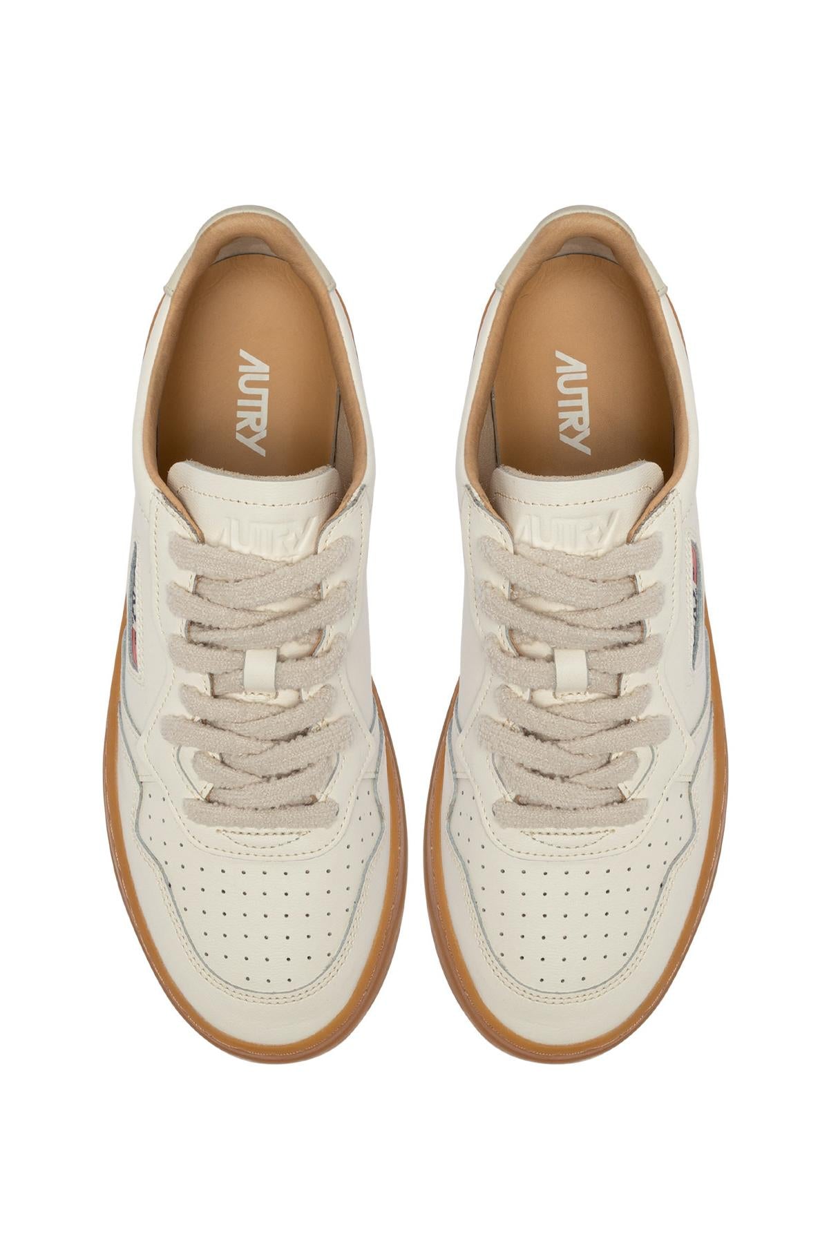 Autry Sneaker Medalist in soft leather AULM BD01 MRSH/MRSH