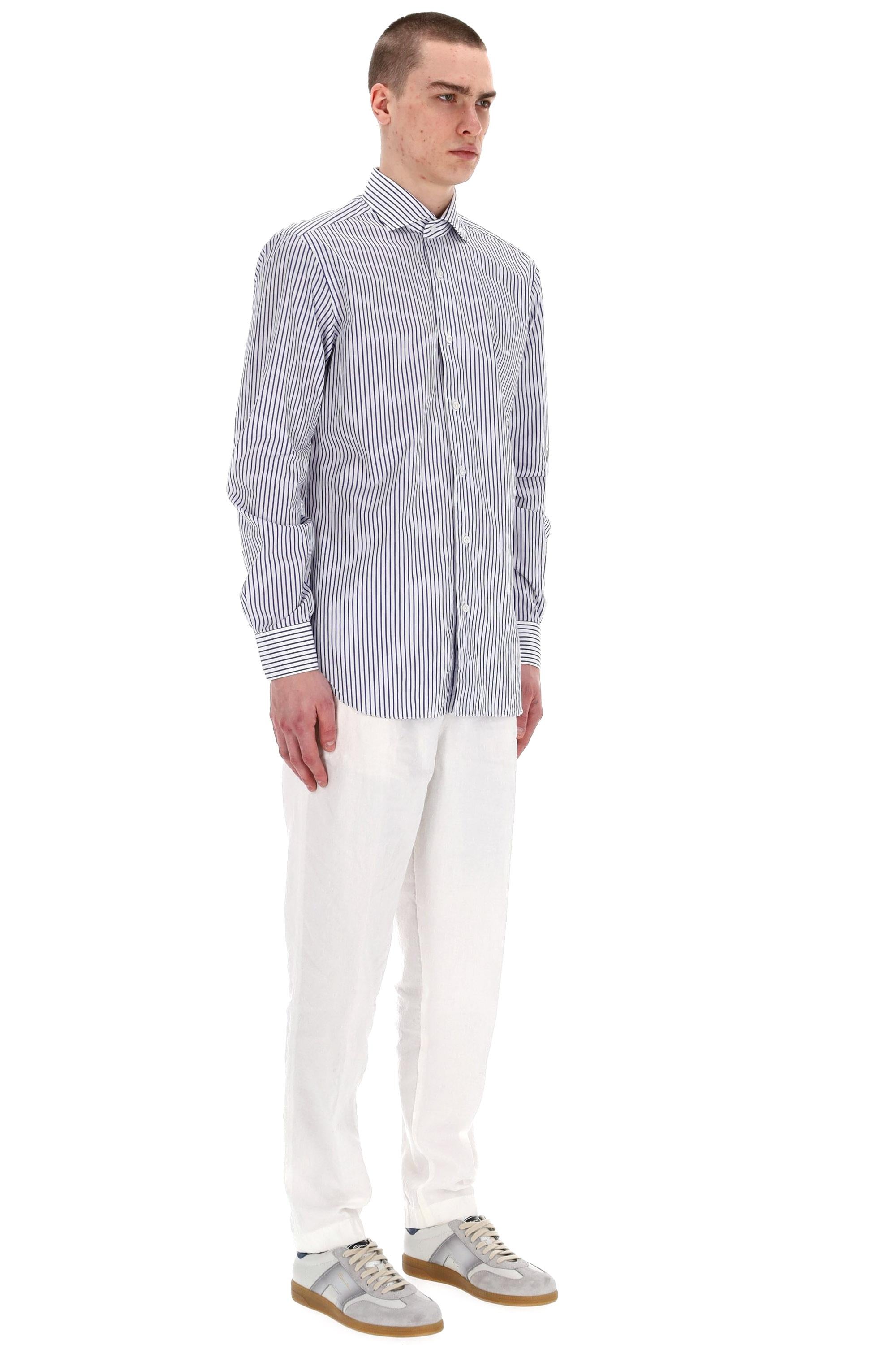 Barba Camicia sartoriale bacchetta in cotone linea Culto K1U13P0147100.U 0003
