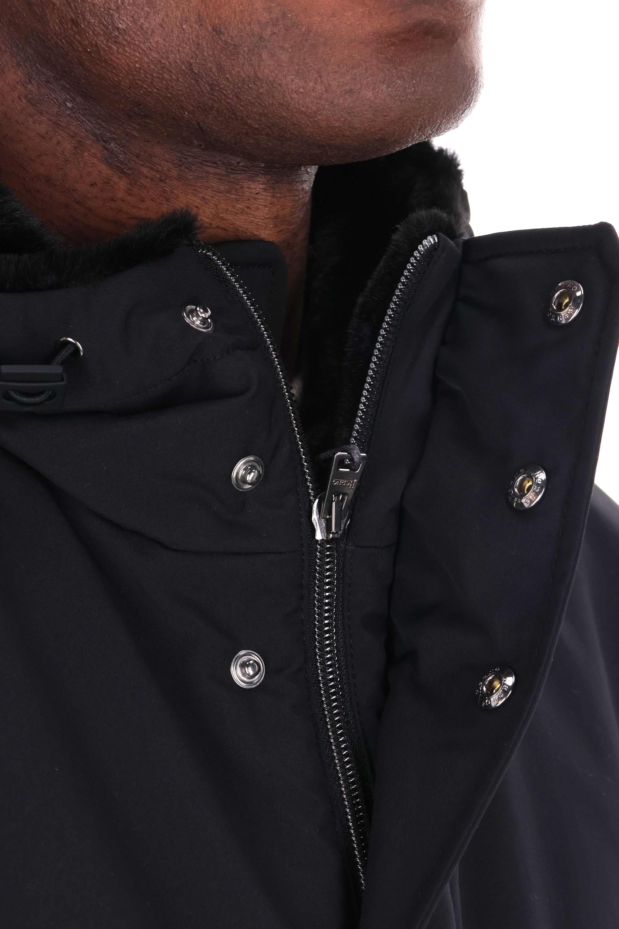 Herno Parka in nylon con interno in orsetto PA000170U-12343Z/2 9300