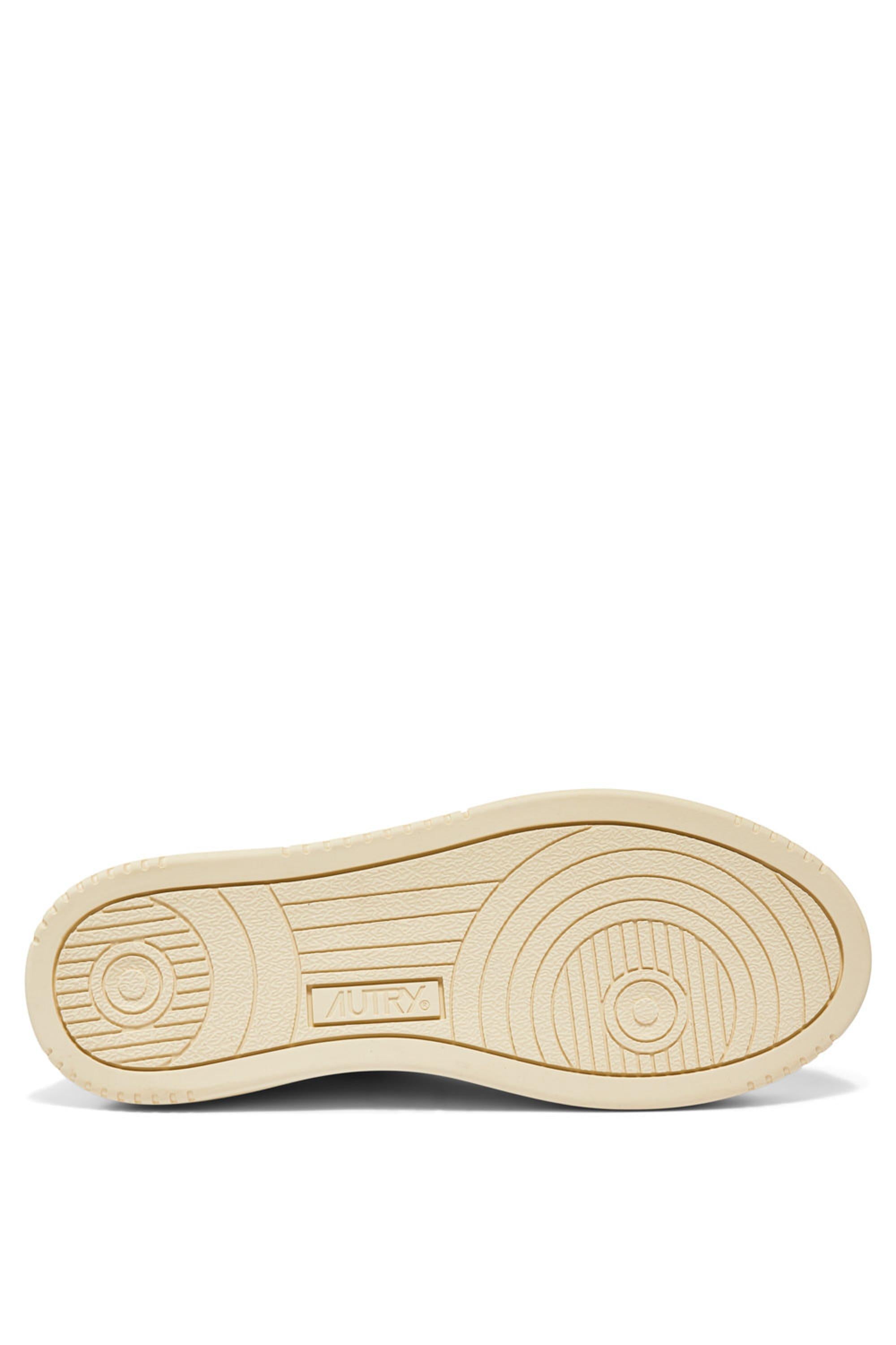 Autry Sneaker donna Medalist Platform in pelle bianca PTLW LL15 WHT/WHT