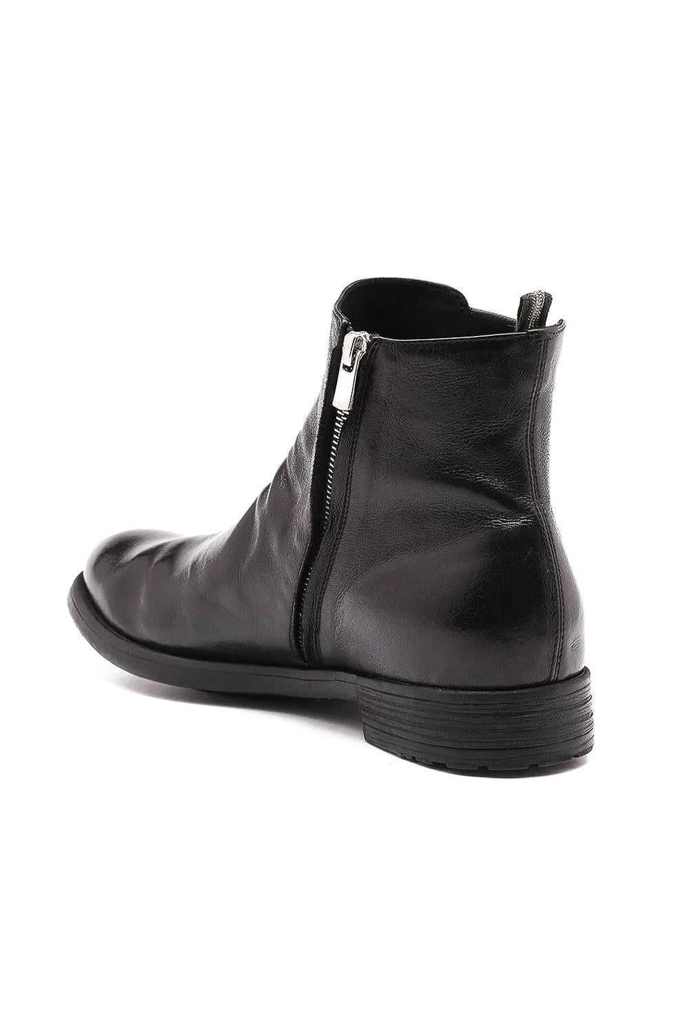 Officine Creative Stivaletto in pelle OCUHIVE036IGNIS1000 NERO