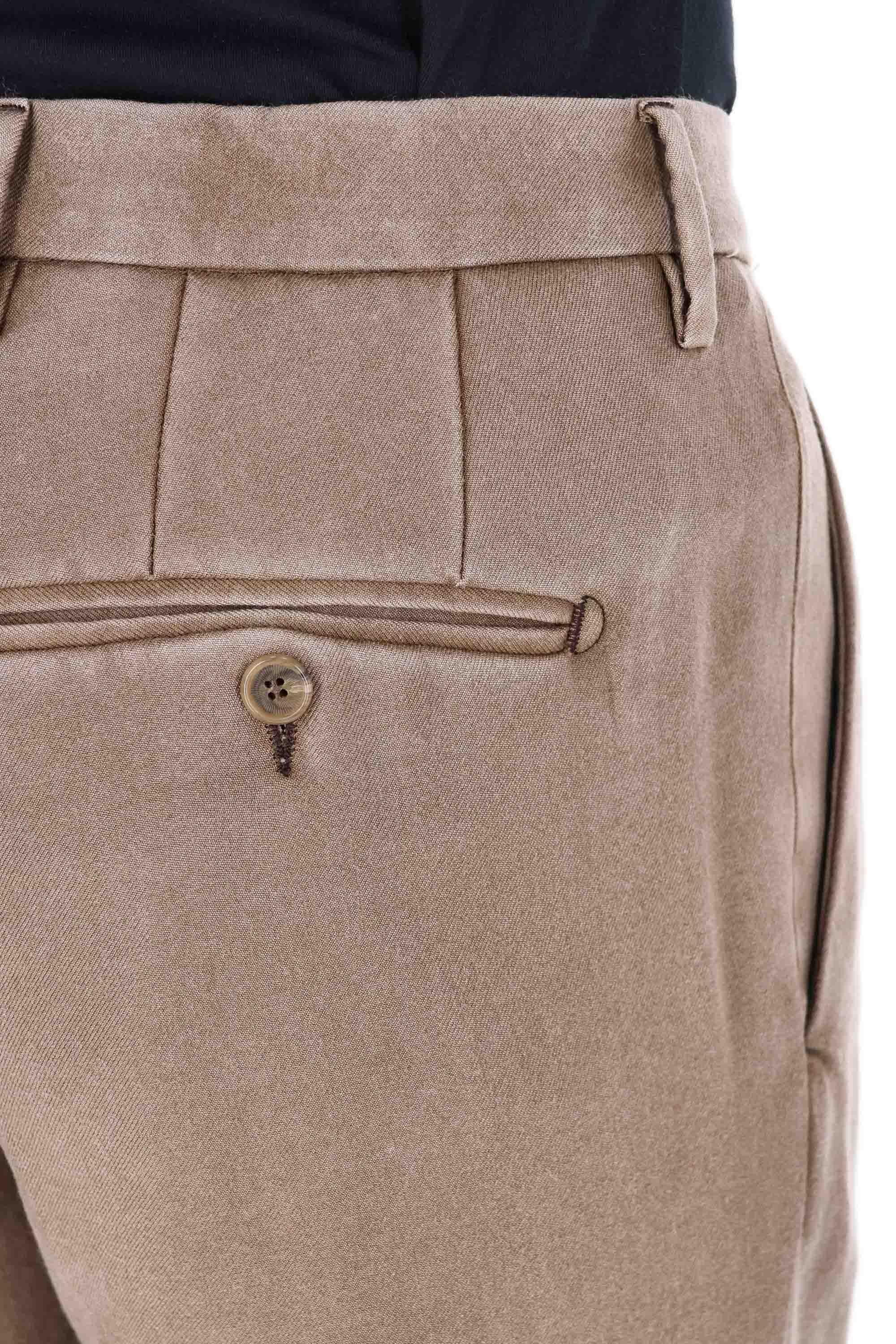 Myths Pantalone in lana vergine delavé mod. Zeus 25WM19LONG 102 44