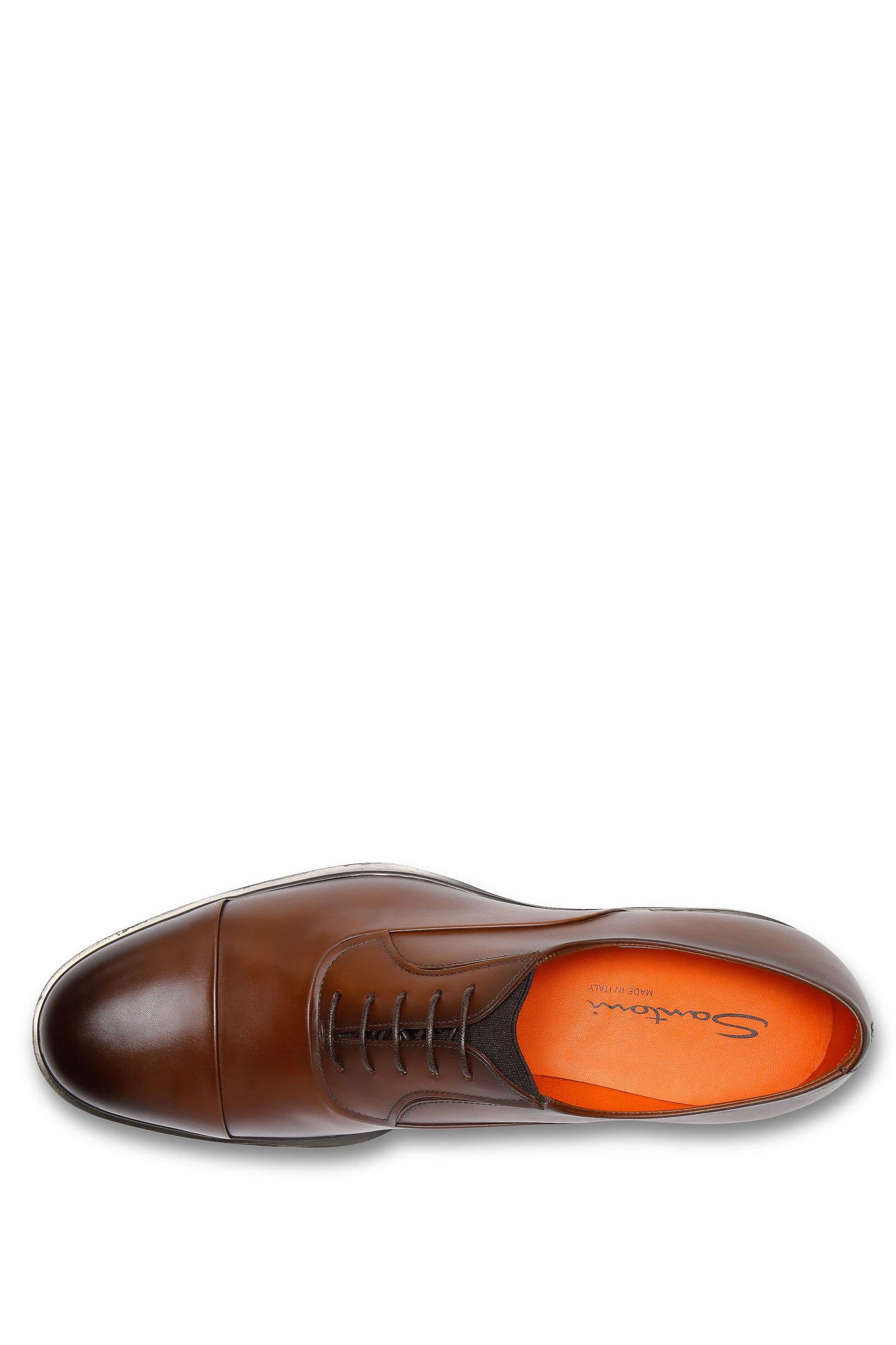 Santoni Scarpa stringata in pelle Easy MGEO18957NEAXNTG T50
