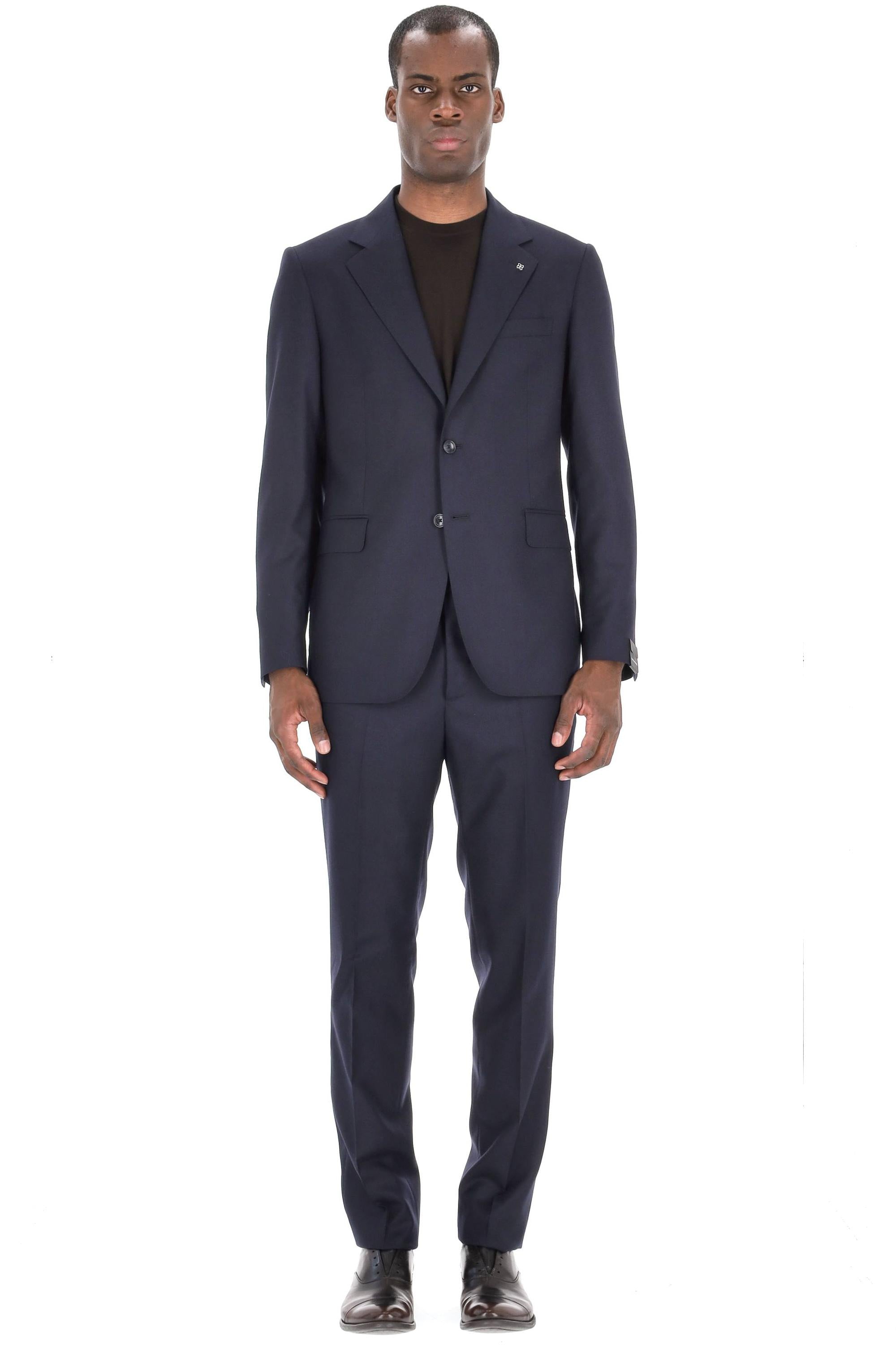 Abito in lana super 120's natural stretch linea Napoli drop 7 2FNJ22B01-080005 B5044 Tagliatore