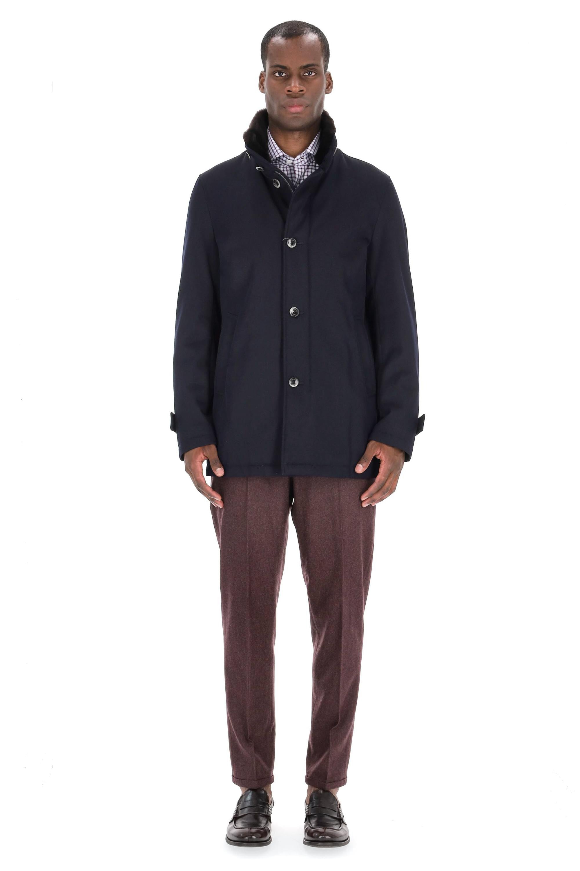 Cappotto in lana Storm System Loro Piana IM000369U-33186 9200 Herno