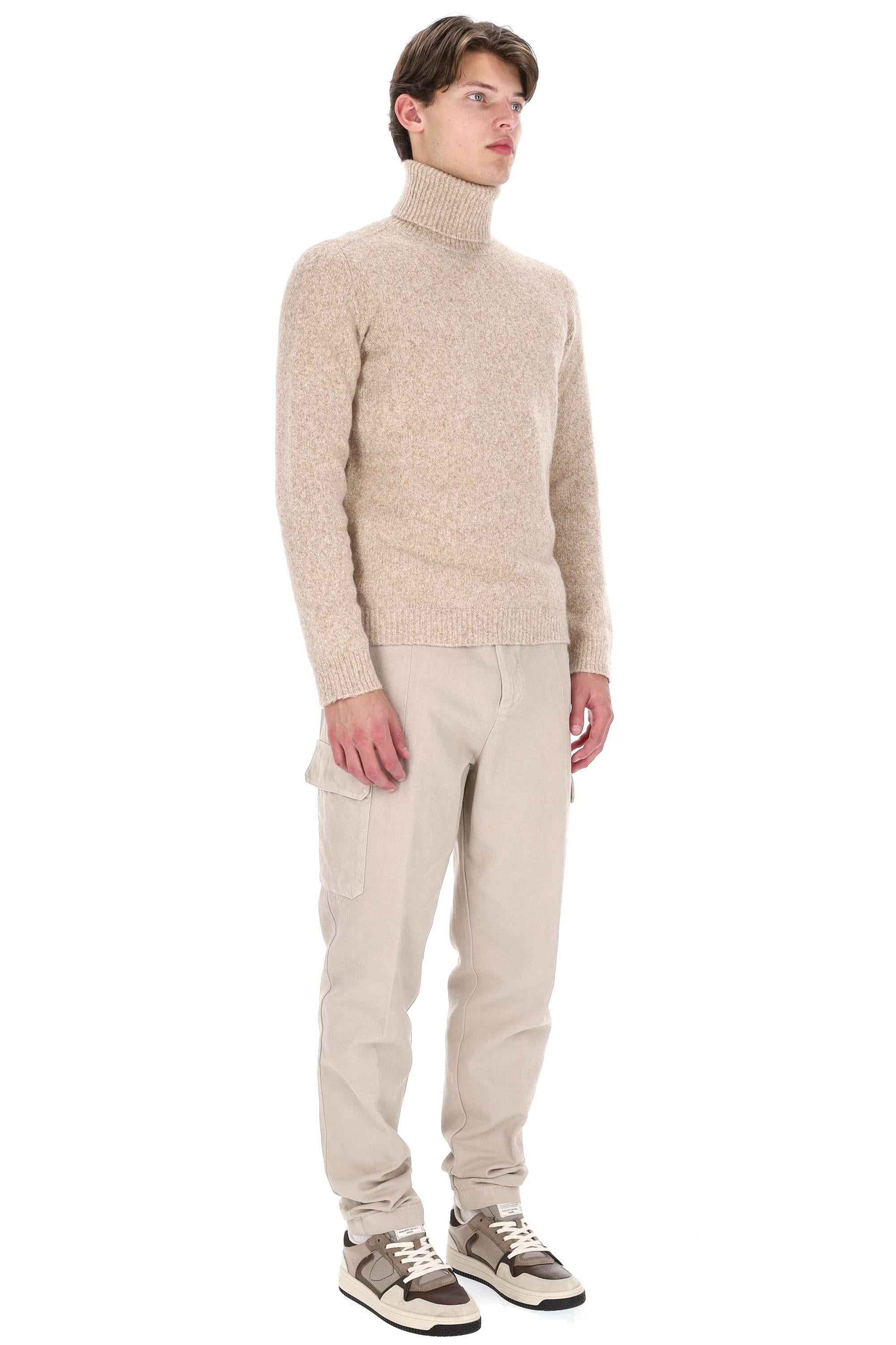 Roberto Collina Maglia dolcevita in cotone-cashmere 3M43003 M4305