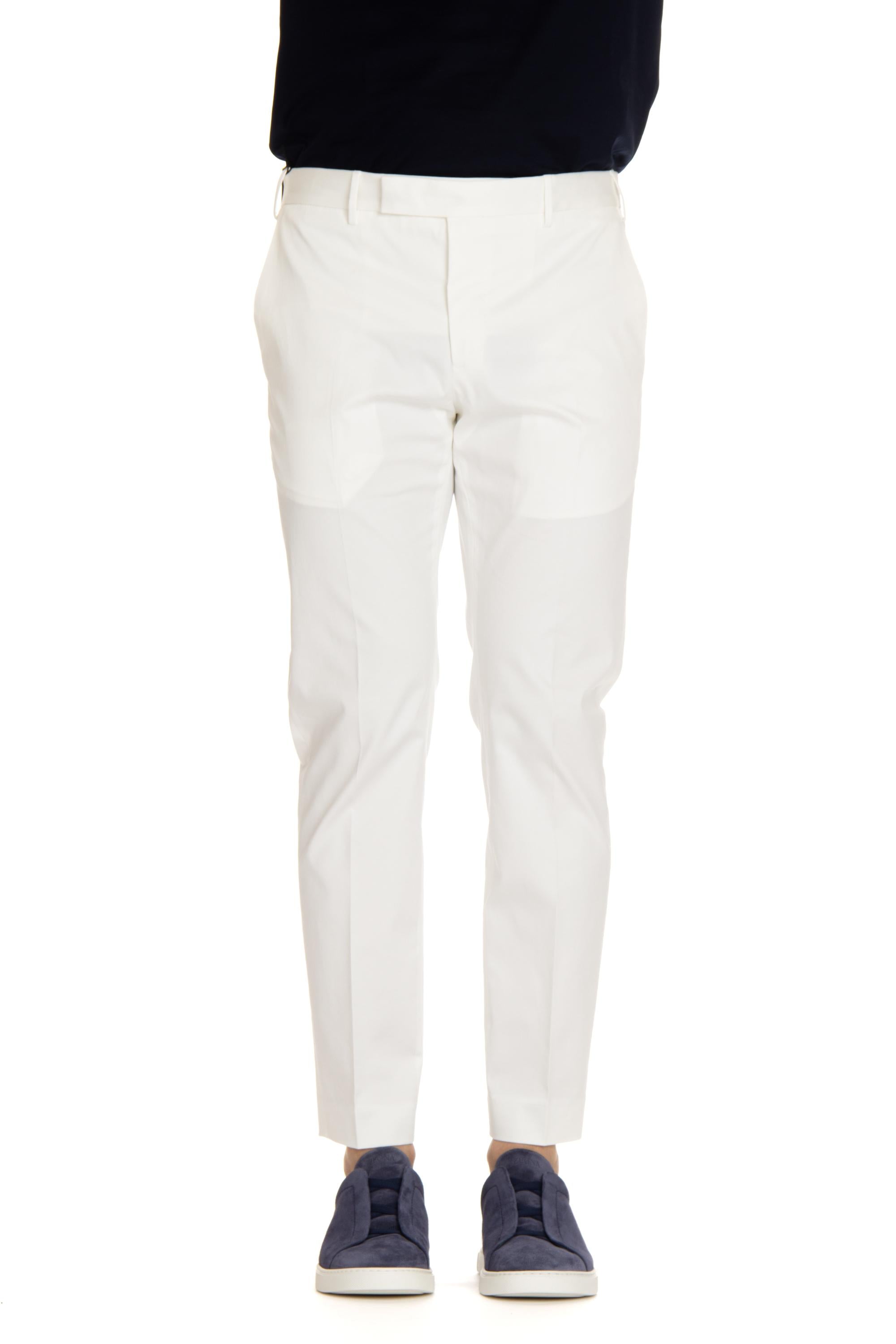 PT Torino Pantalone in cotone twill fit Dieci ASX0Z00FWD SD54 0010