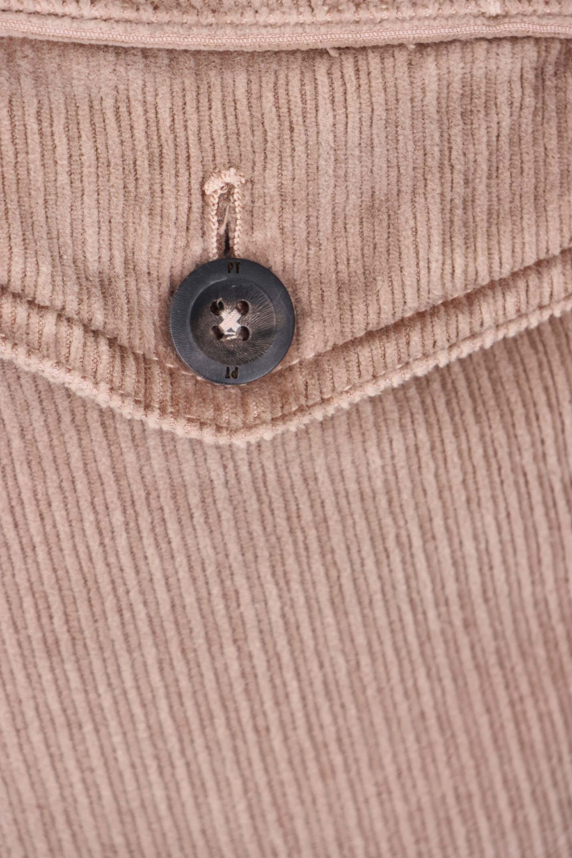 PT Torino Pantalone in velluto costa francese Gentleman fit ZTCMZBORWL TU93/2 N166