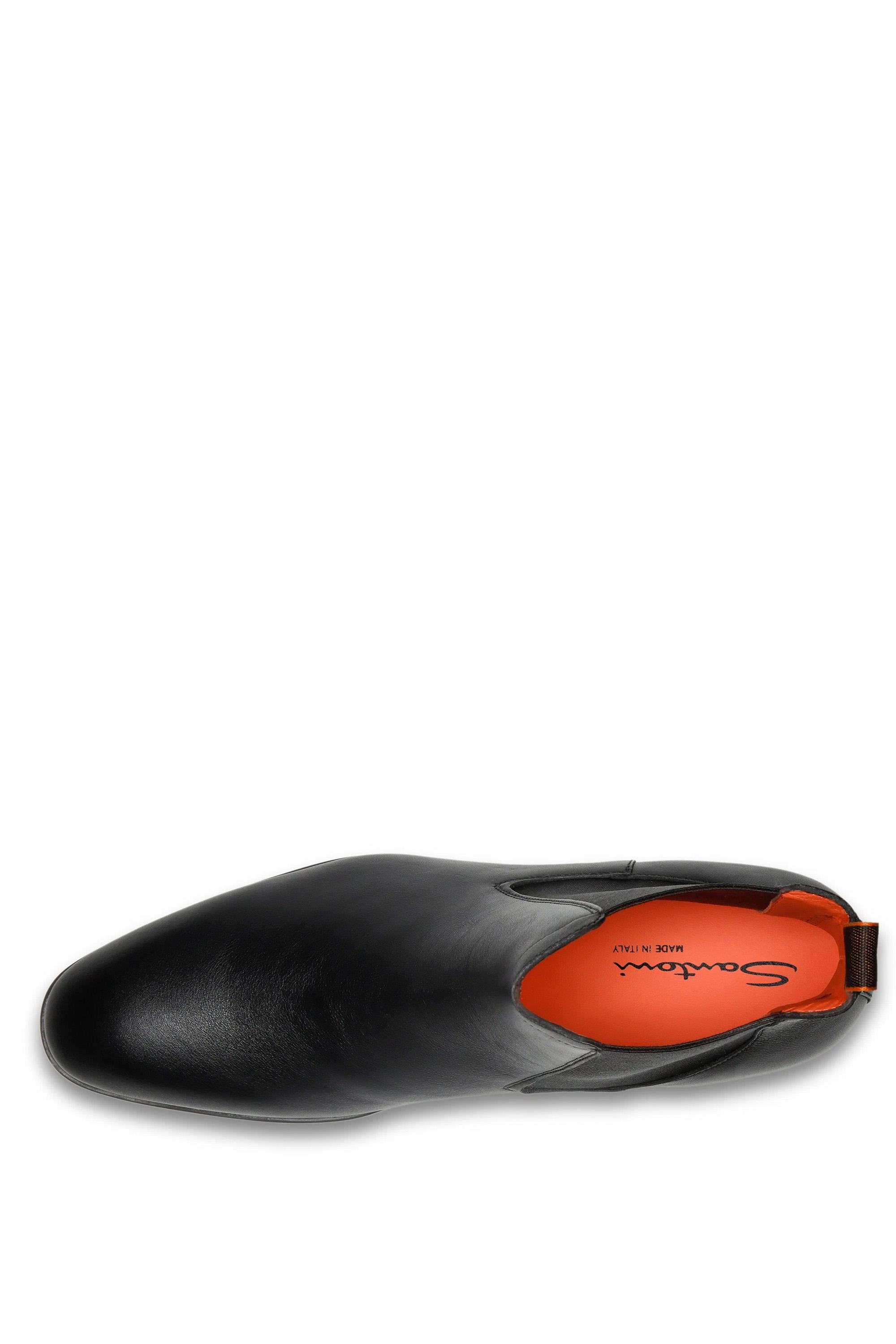 Santoni Stivaletto chelsea in pelle nera MGSI13414SMAICLB N01