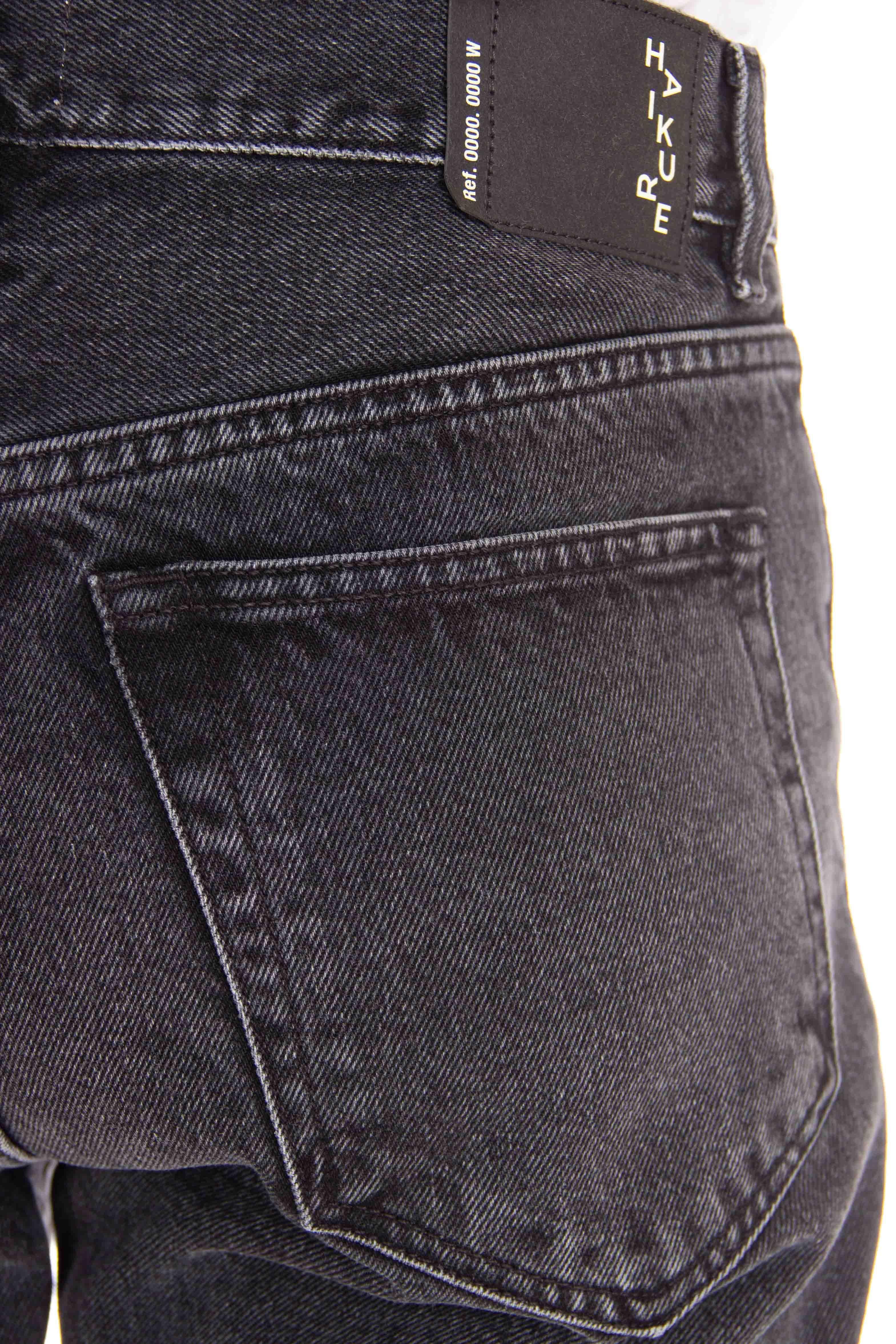 Haikure Jeans regular fit modello Blake vintage black 03249DF119 L0851