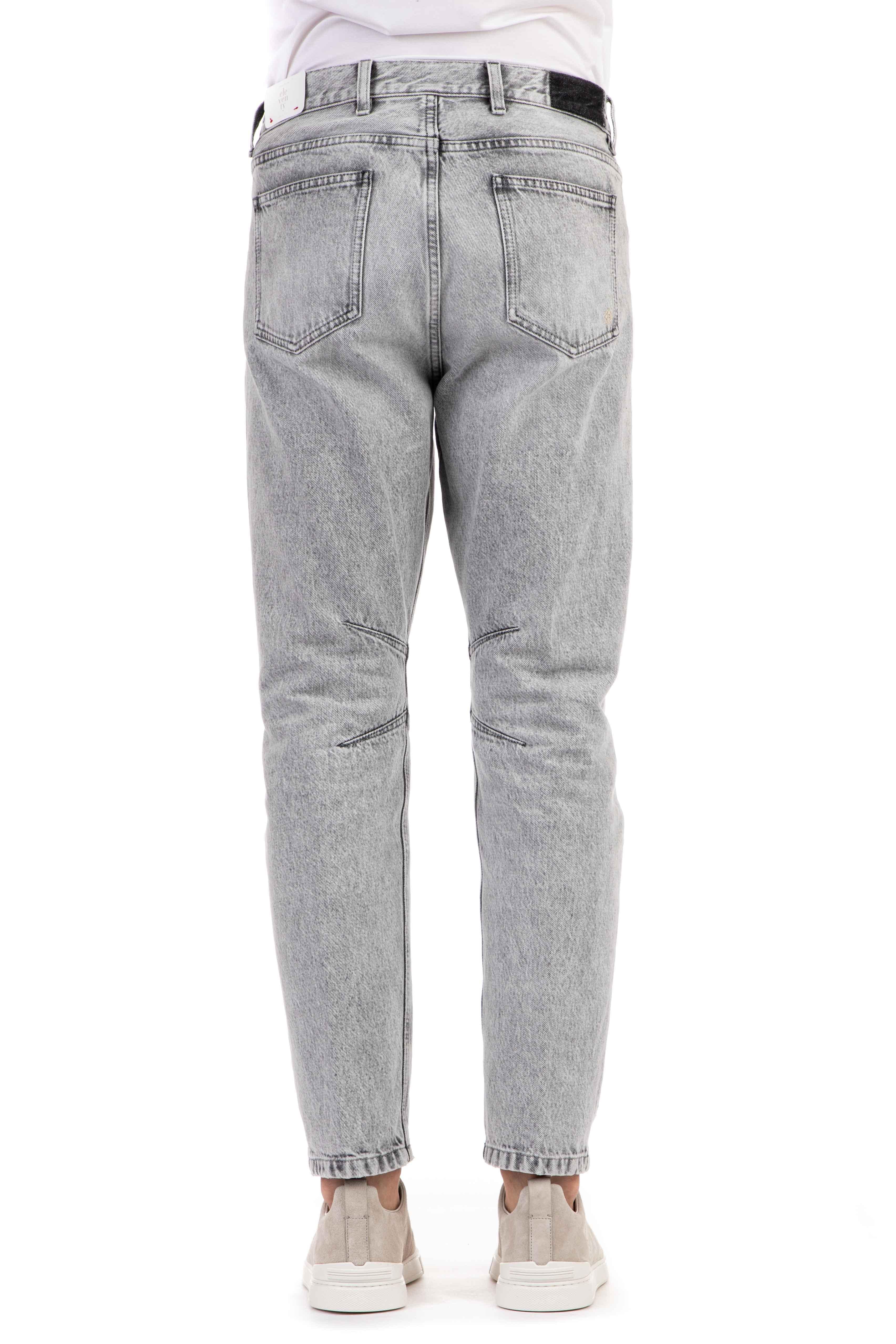 Jeans grigio carrot fit G75PANG05 TET0G008 06 Eleventy