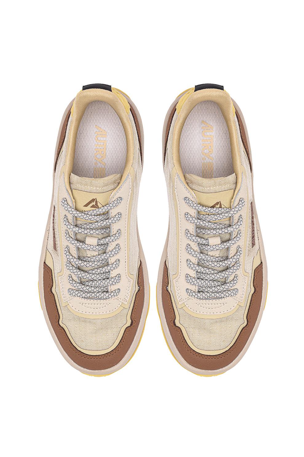 Autry Sneaker donna in cordura e pelle modello WildPace LDLW RU09 FOG/THRU