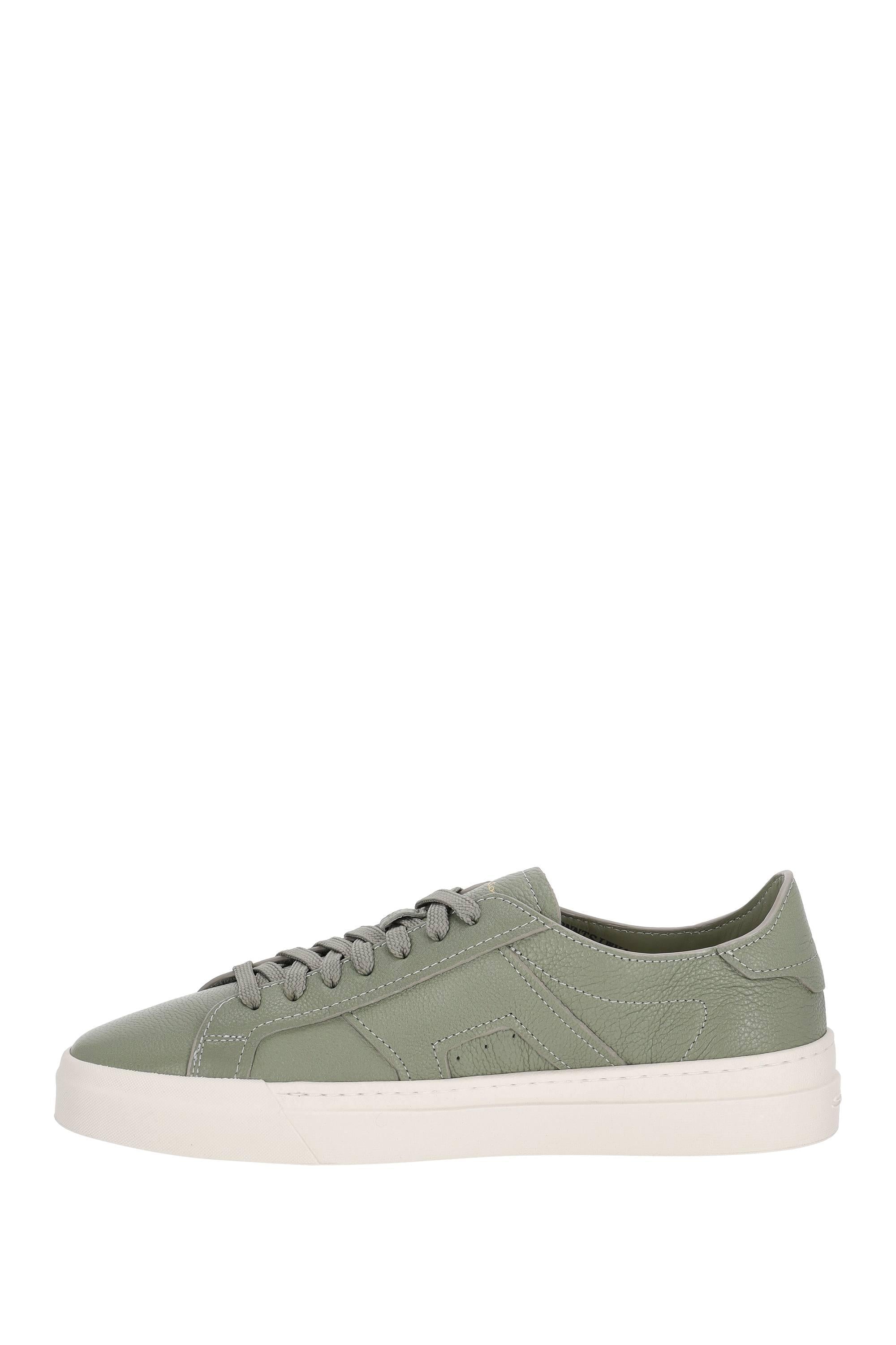 Santoni Sneaker in pelle martellata mod. Double Buckle MBGT21967PNNTSIW/2 V11