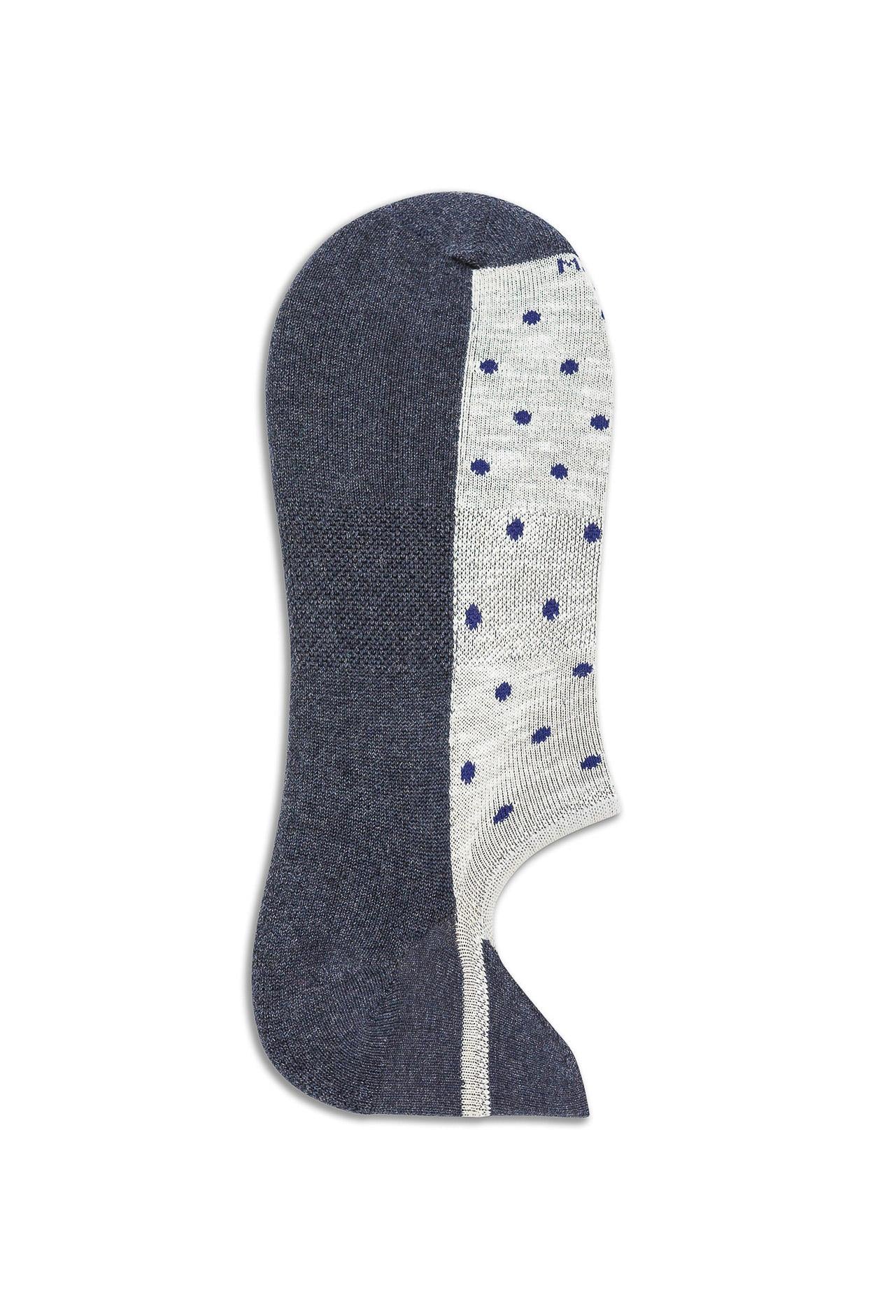 Marcoliani Calza Invisible Sneaker donna a pois MAR4839D/1 209