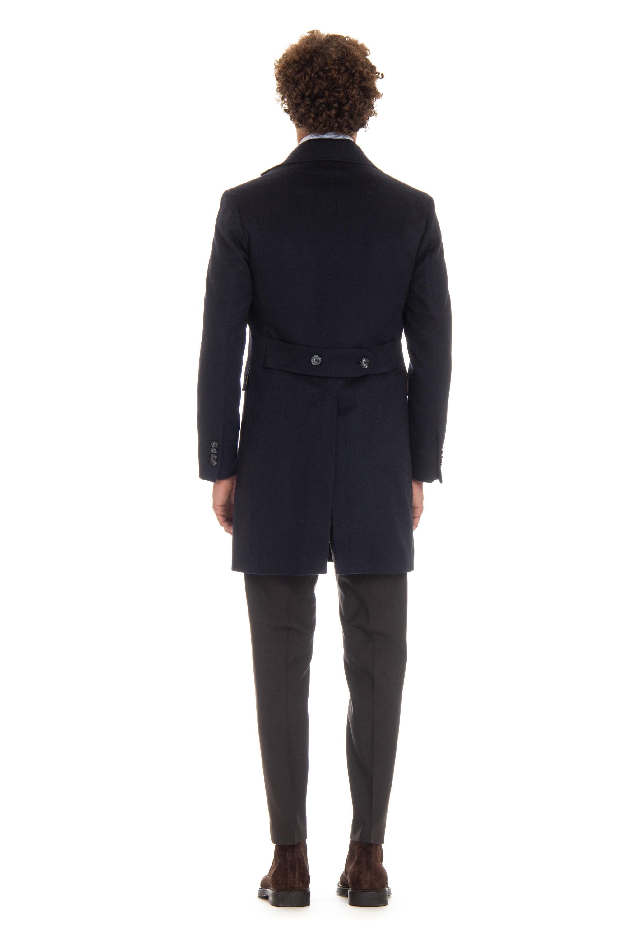 Cappotto monopetto in puro cashmere COAT 43084 0001 Barba