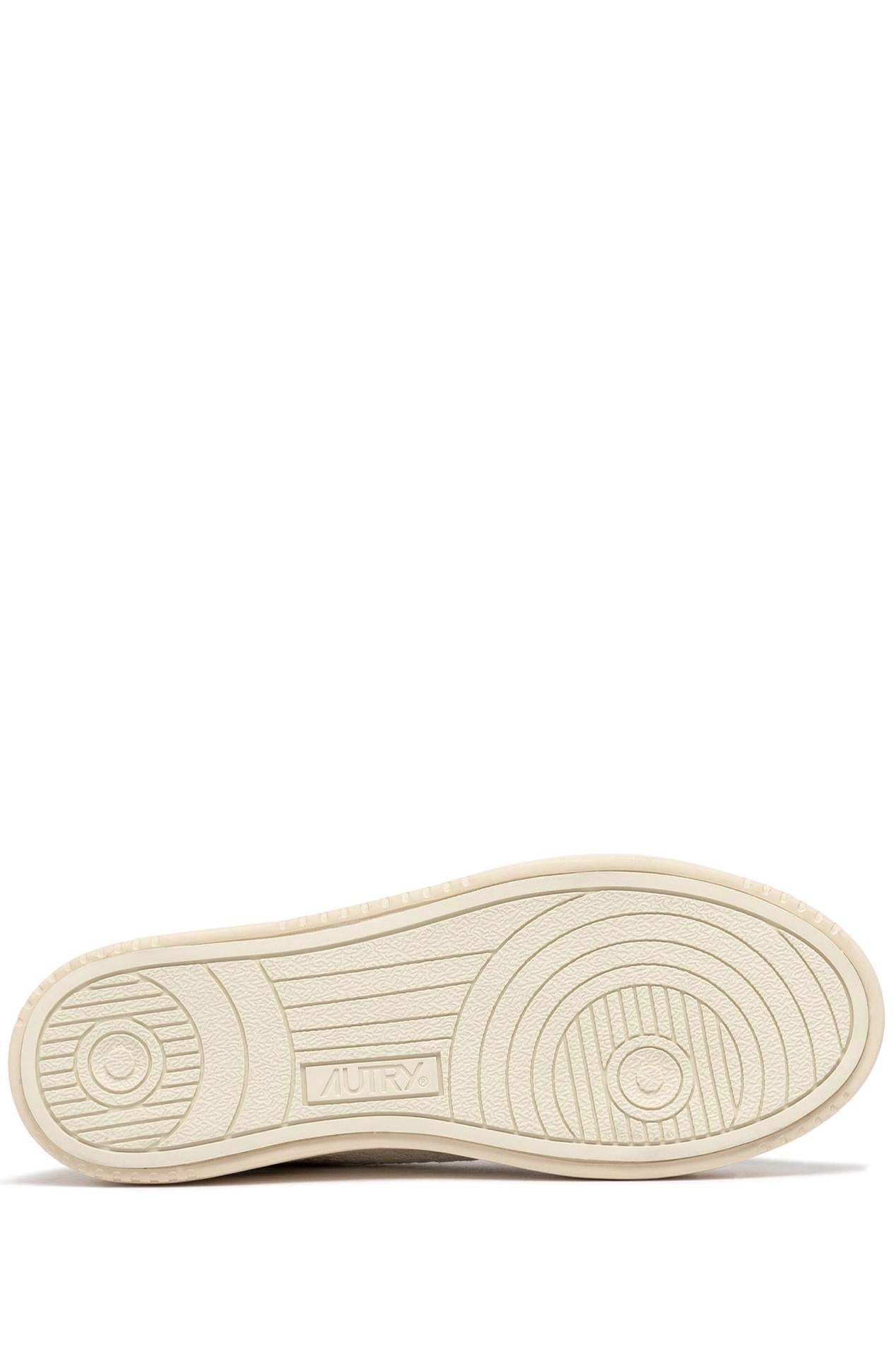 Autry Sneaker Medalist Easeknit in maglia EKLM KN08 WHT/IVORY