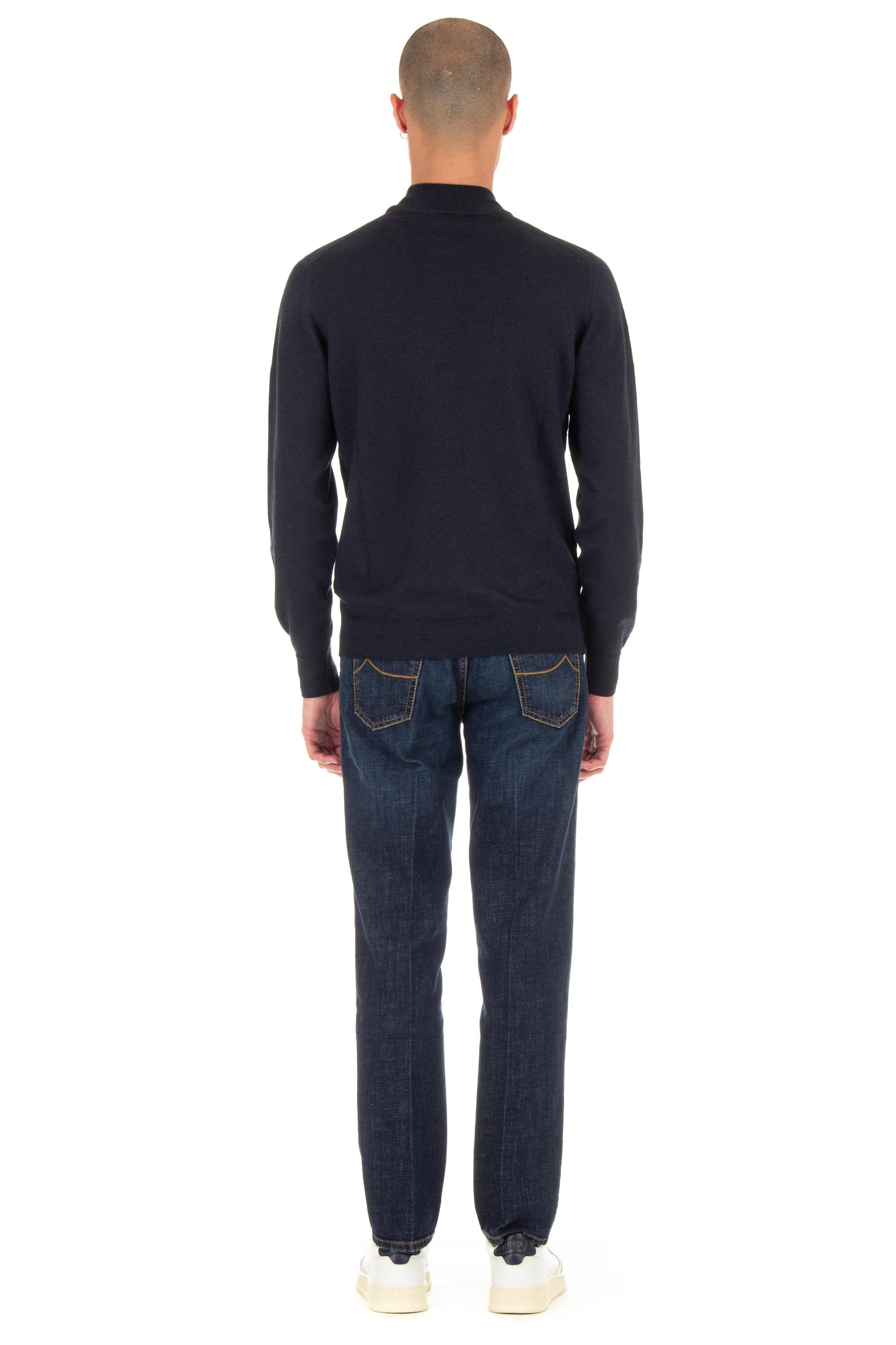 Drumohr Maglia lupetto in lana frosted D2M105A 791