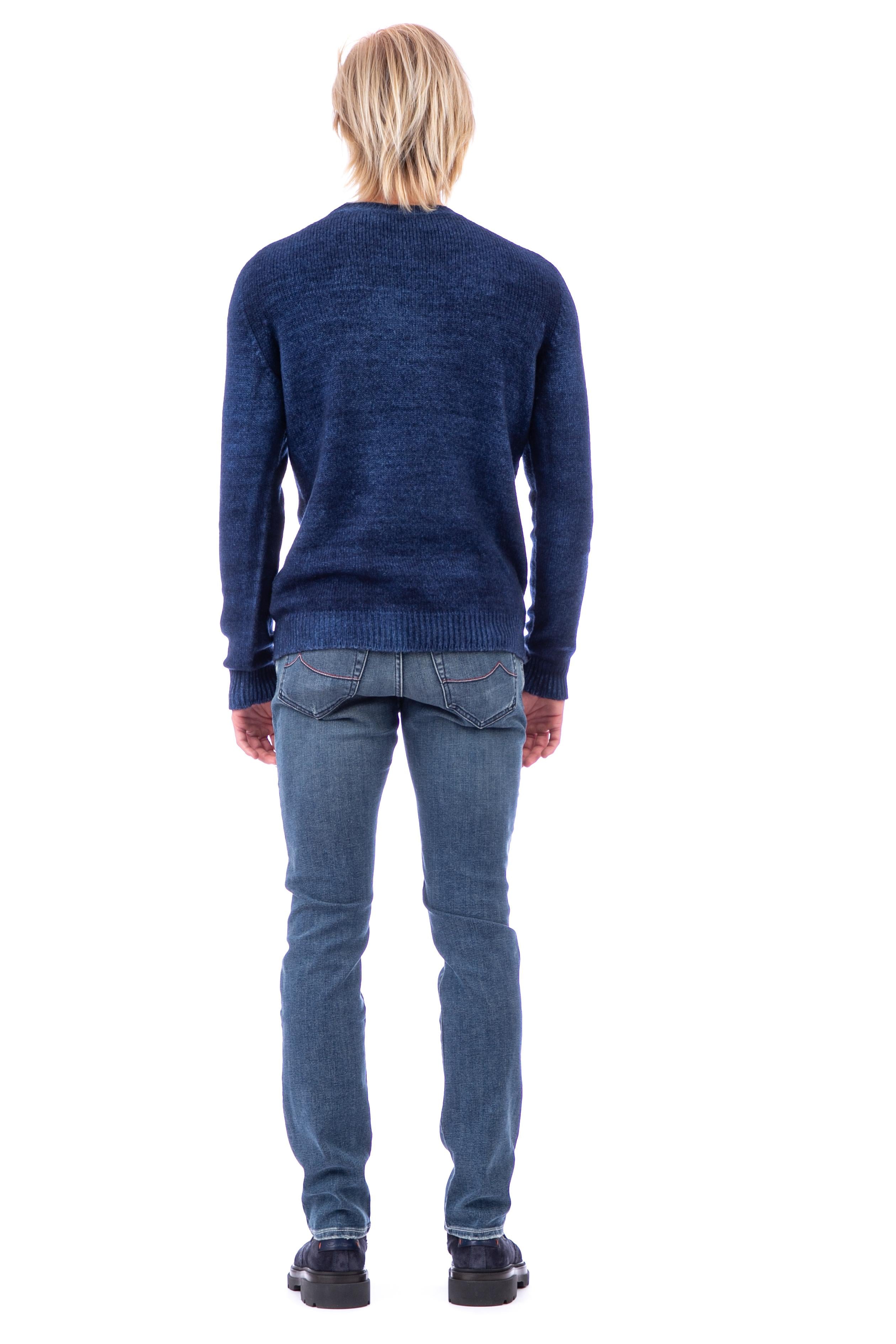 Roberto Collina Maglia girocollo tintura aerografo in lana-cammello RM27001 RM2710