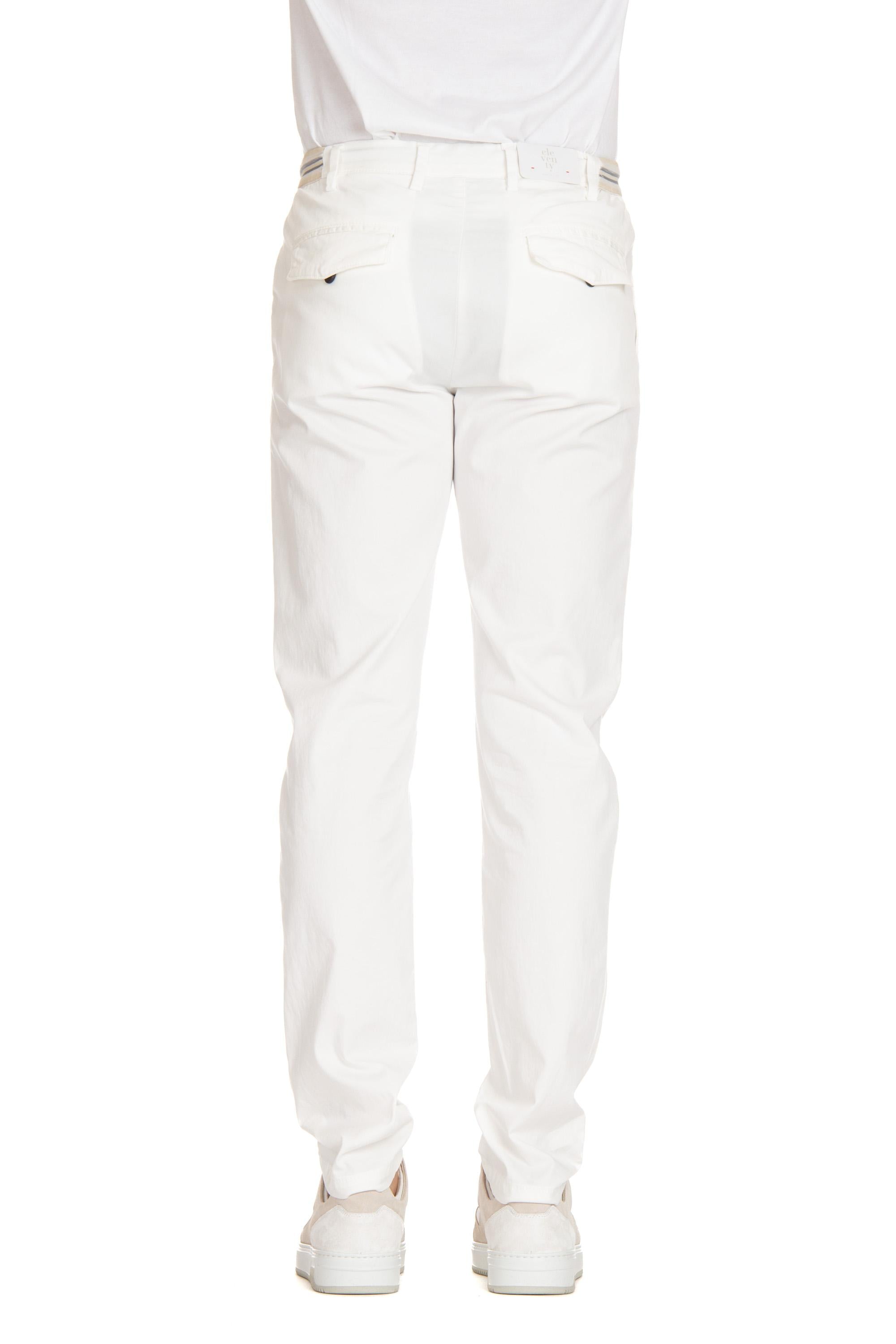 Pantalone in cotone light con elastici in vita I70PANE02 TET0G002 01 Eleventy