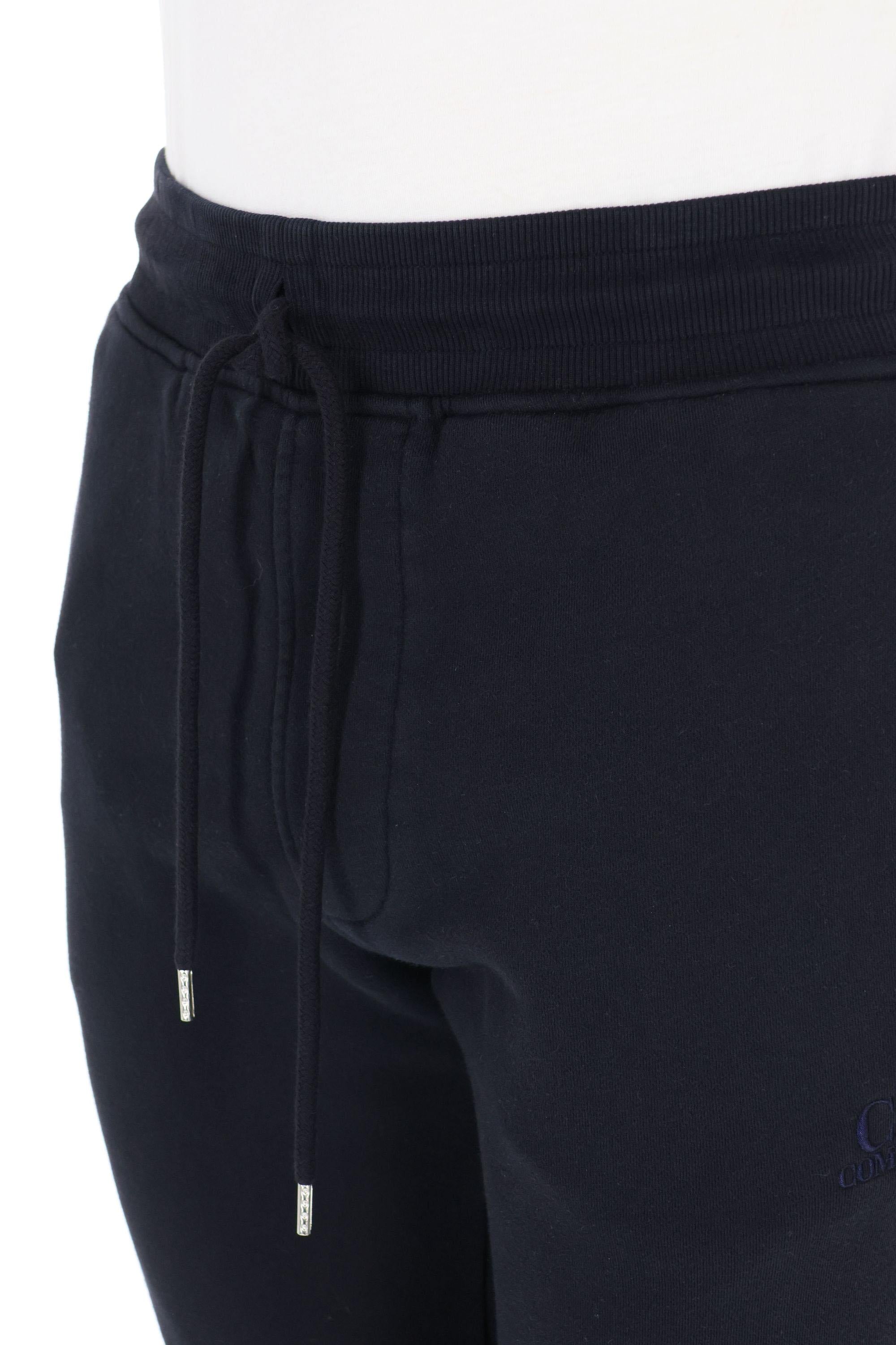Pantalone felpa in cotone diagonale MSP100B11 0044G 888 CP Company
