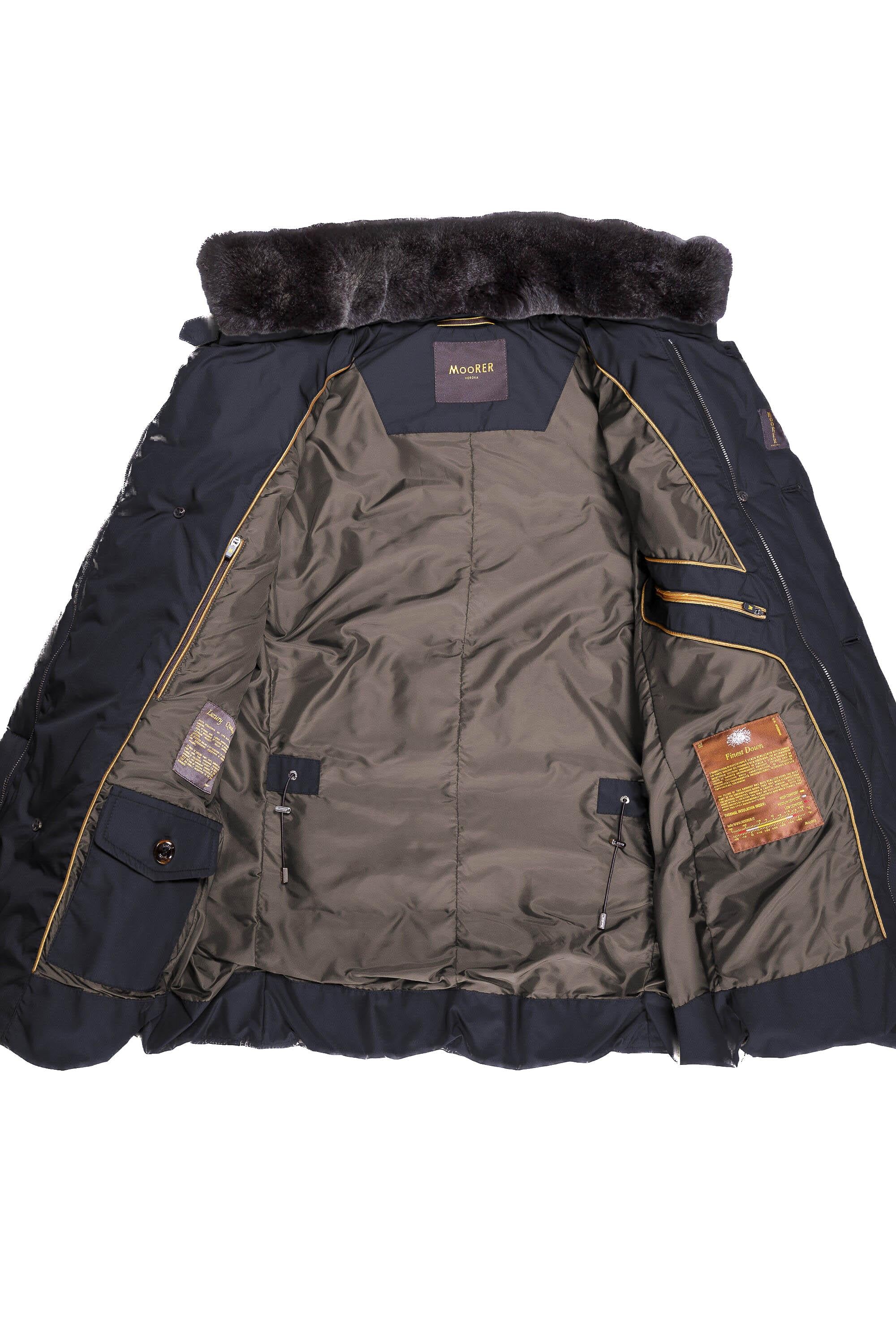 Piumino petto e mezzo mod. Siro-Km SIRO-KM BLU Moorer