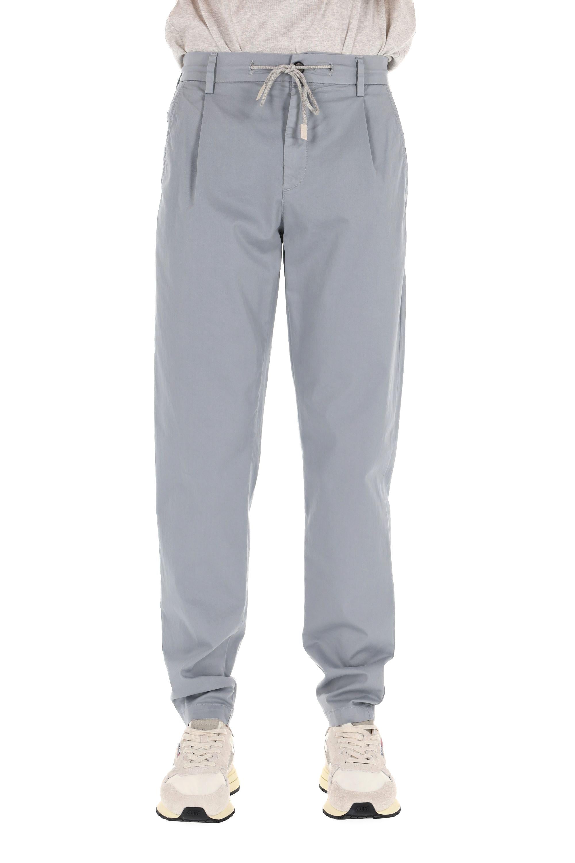 Eleventy Pantalone in cotone comfort con coulisse K75PANG03 TET0G002 08NN