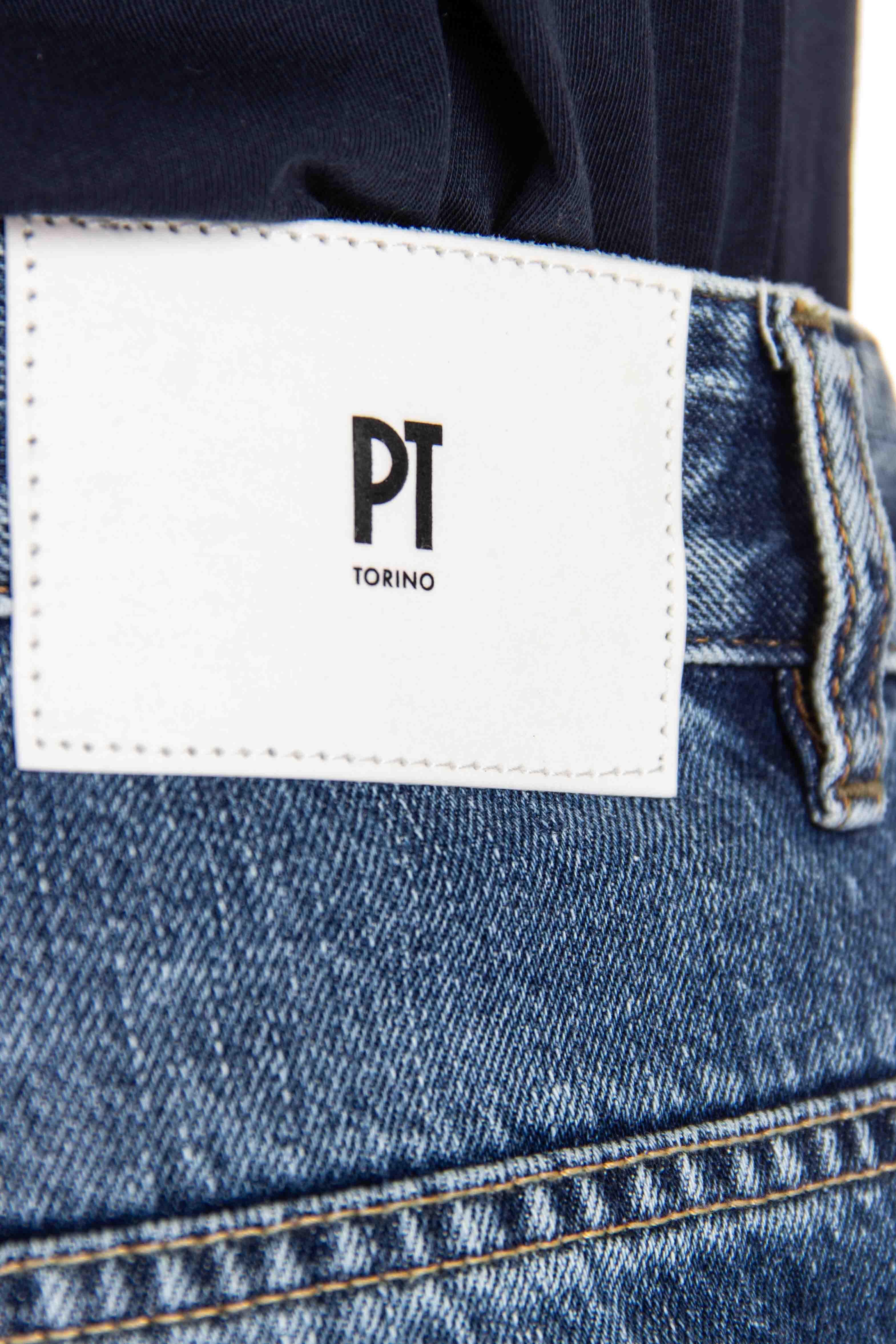 Jeans in puro cotone Rebel fit RJ05B40STY TX29 ME73 PT Denim
