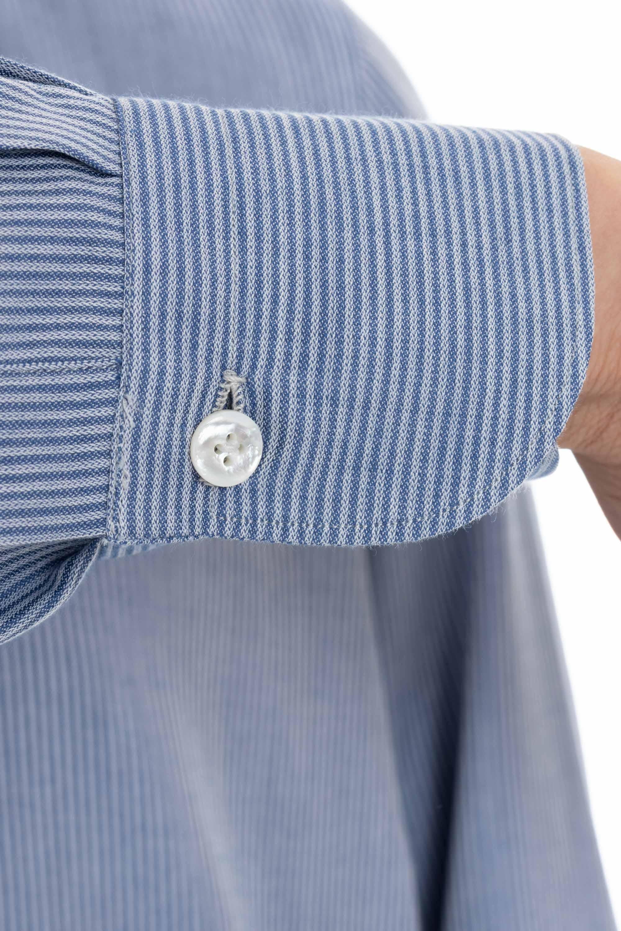 Camicia sartoriale cotone-cashmere Carlo Riva linea Milano ML-EUPS-Z 060290 A4031 02 Finamore