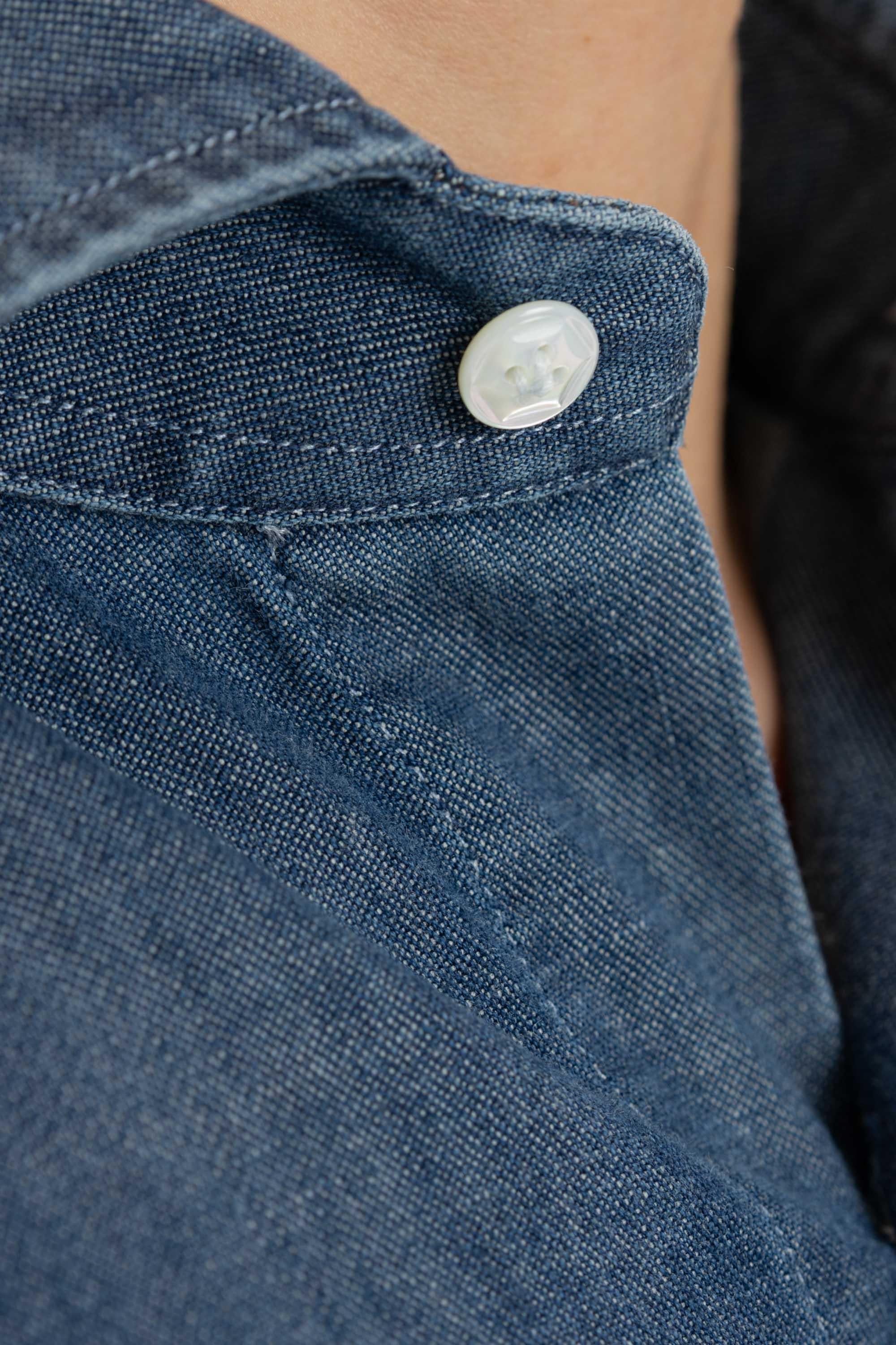 Camicia in denim Etichetta Culto LIU13P0144038.U 0001 Barba