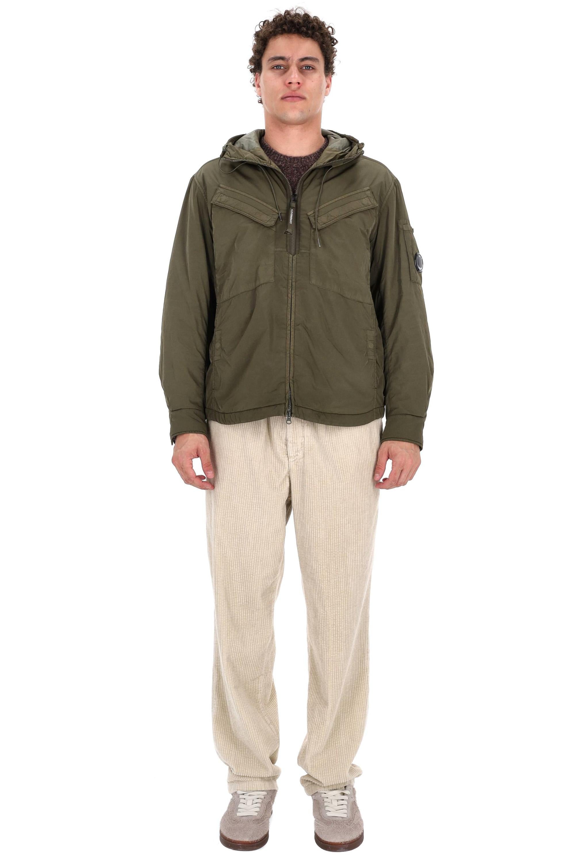CP Company Giubbotto bomber con cappuccio Chrome-R MOS084A00-5904G 683