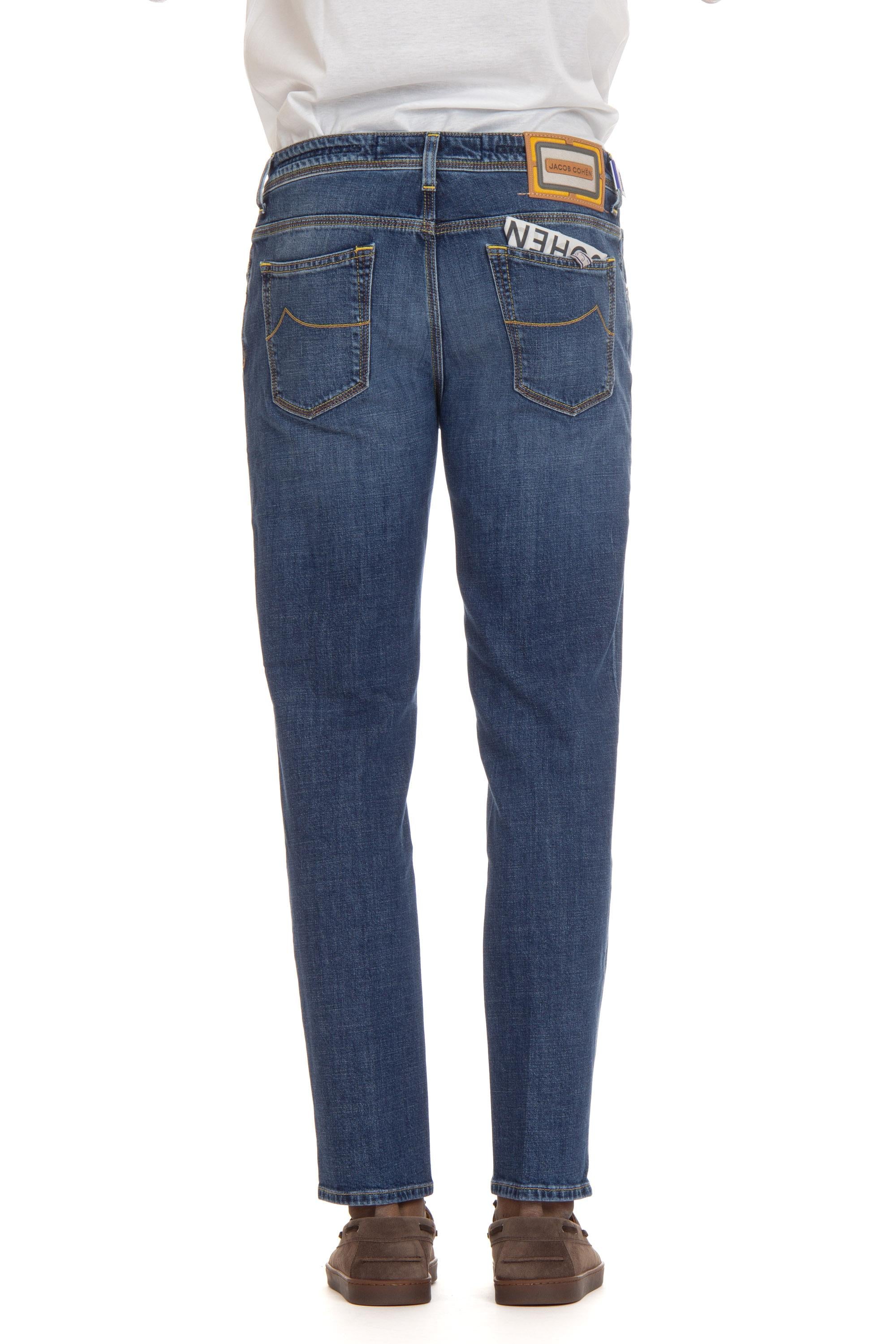 Jacob Cohen Jeans etichetta geometrica multicolor Scott fit M15 39 S3736 SCOTT 729D