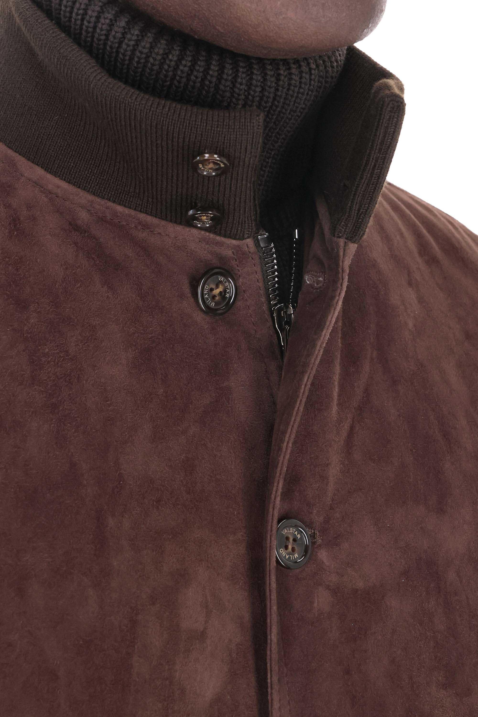 Valstar Giubbotto in camoscio imbottito in piuma 407A.I019/3 0827