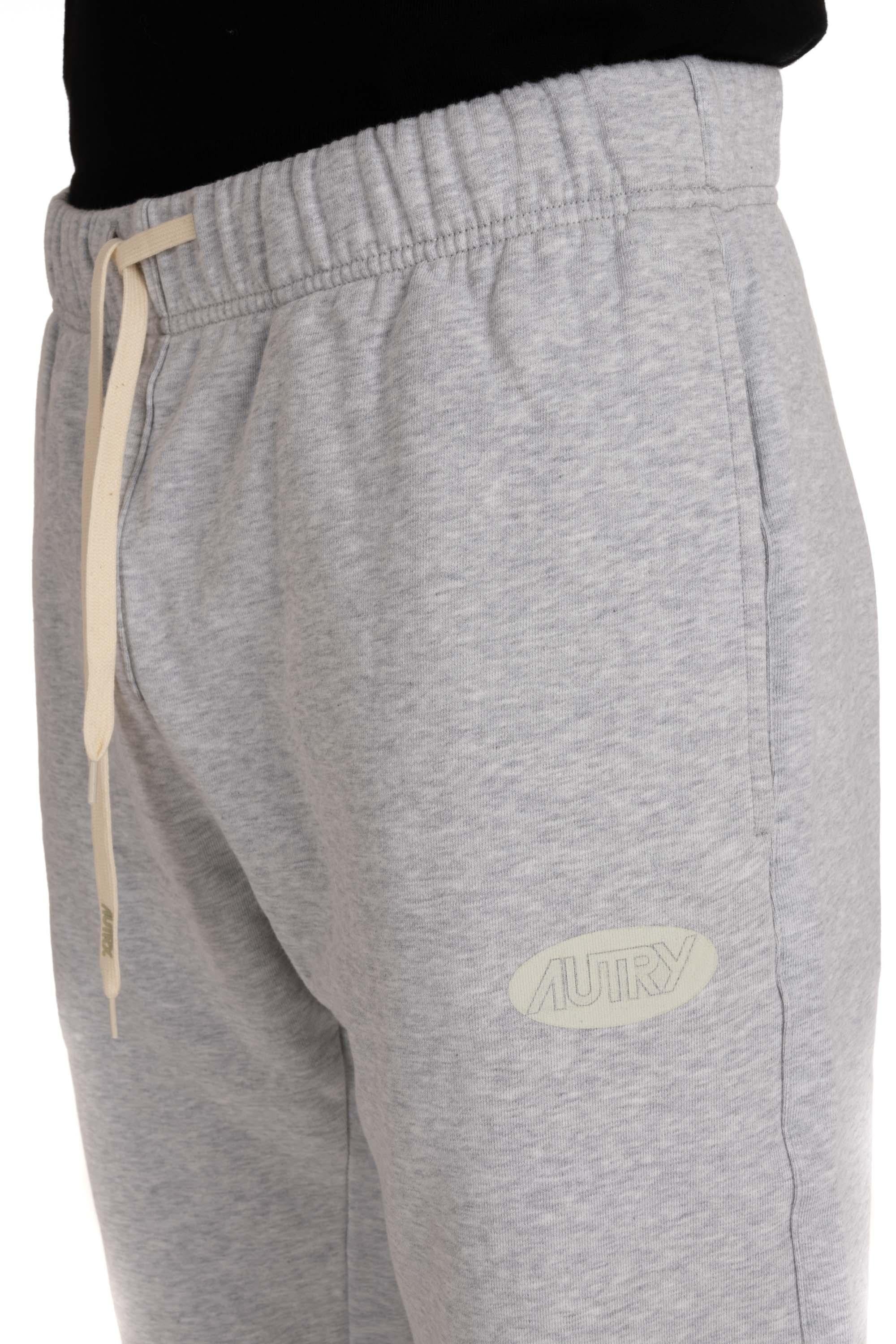 Pantalone felpa in cotone PAPM 16JM JERSEY LT ML Autry