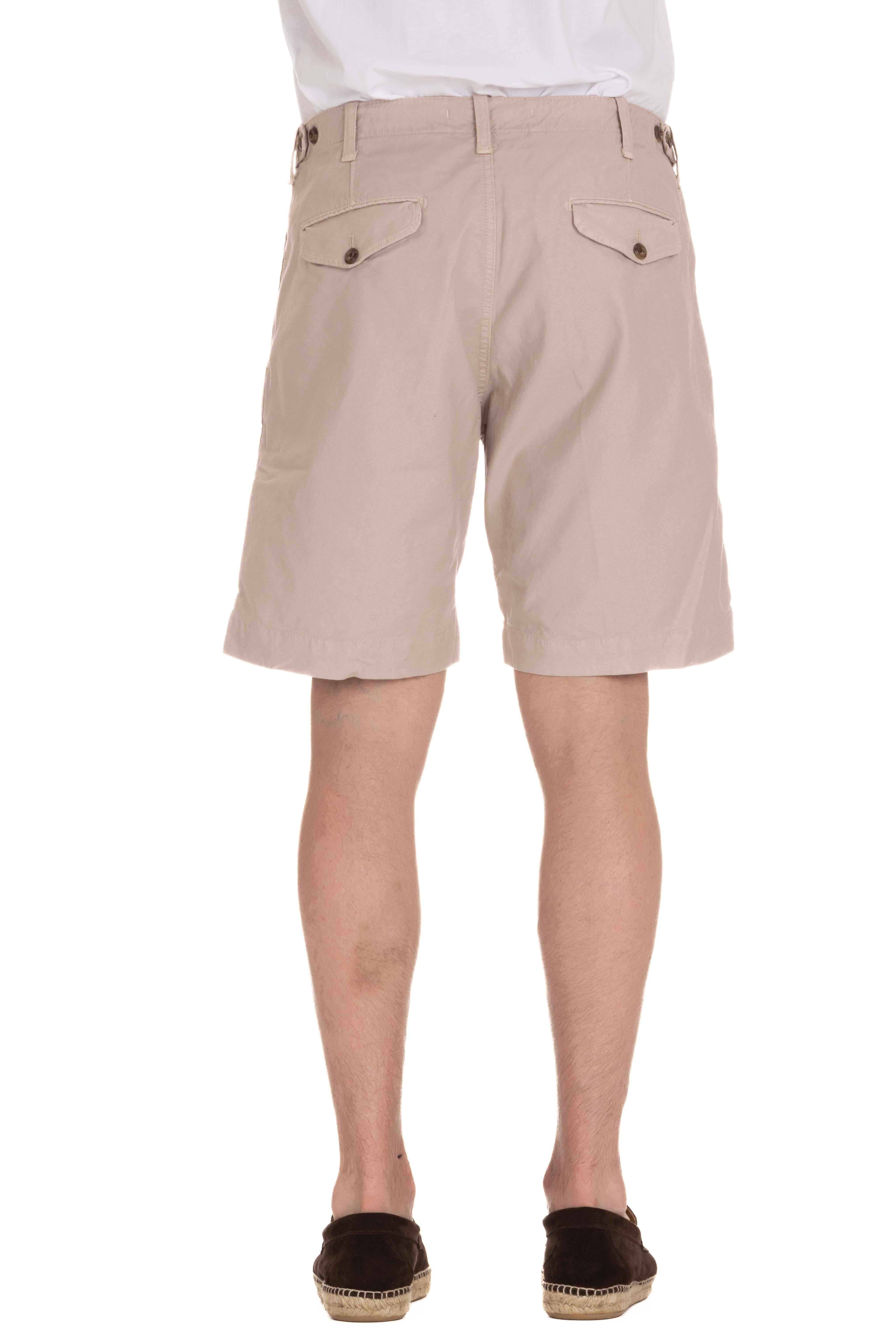 Bermuda in cotone tramato 24M84B287-FR/3 F06 Myths