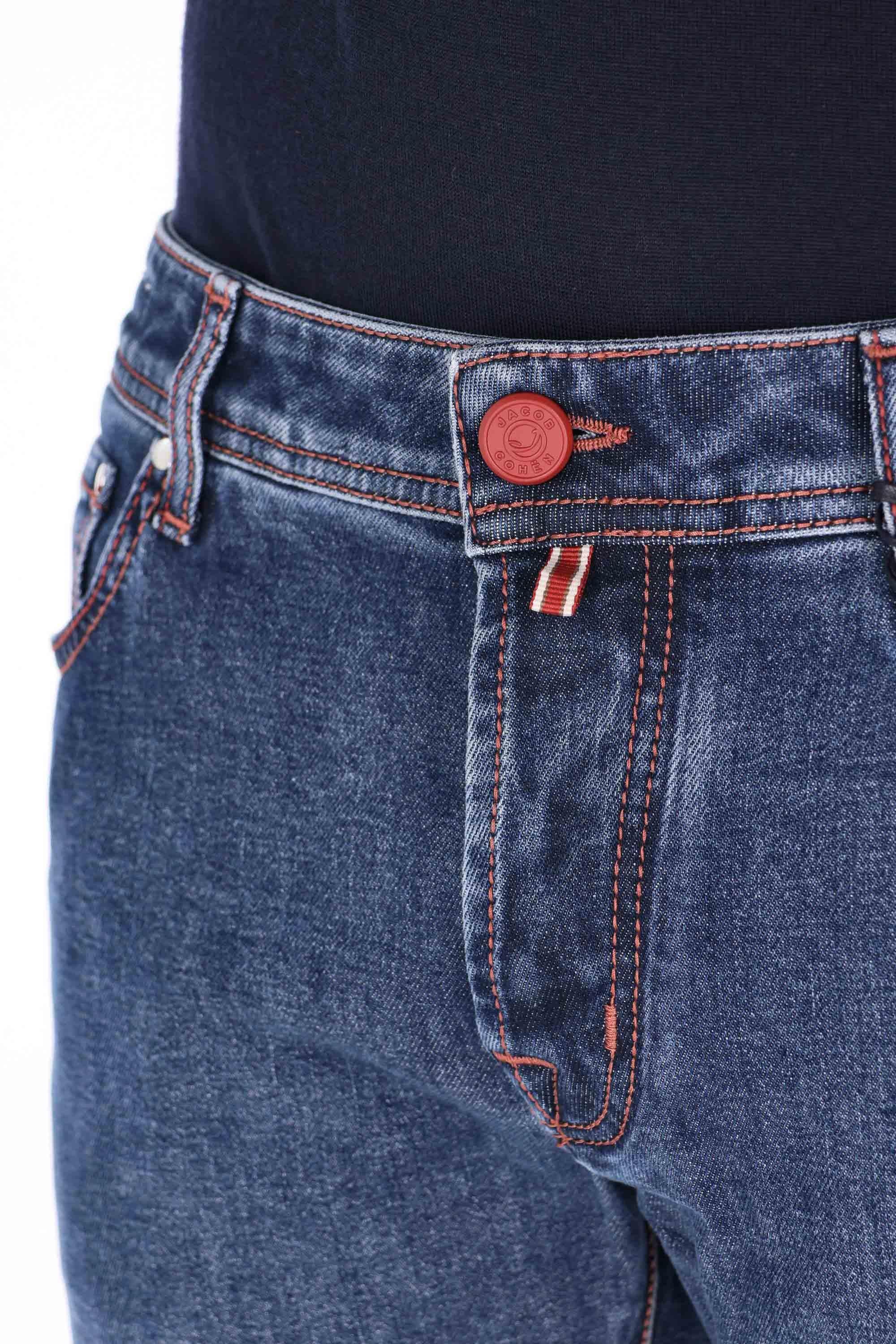 Jacob Cohen Jeans in cotone-lyocell etichetta velluto Nick fit JUM_QE006-065-S4213 127