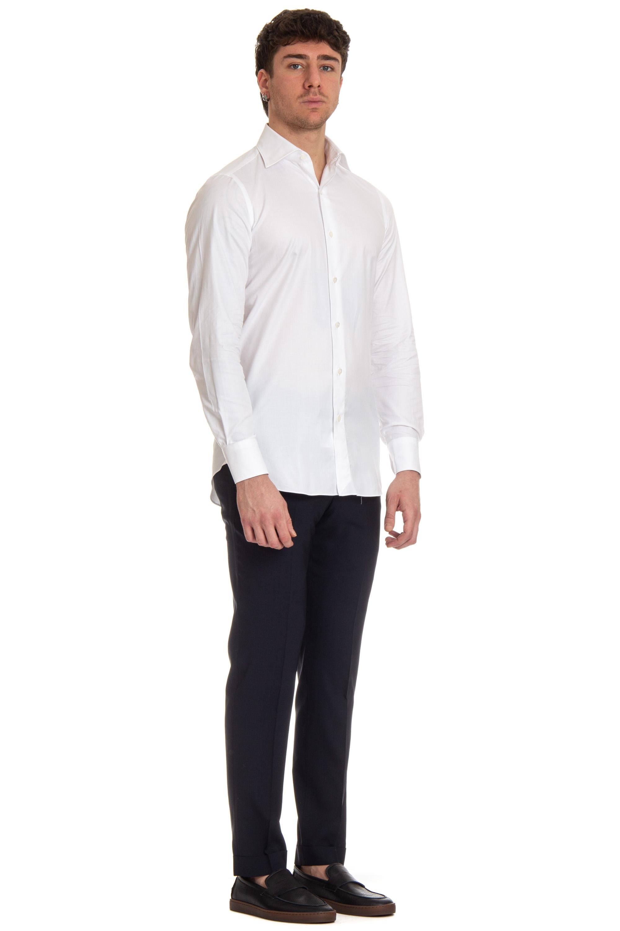 Finamore Camicia sartoriale oxford linea Milano C0090 MILANO LUIGI LR 07