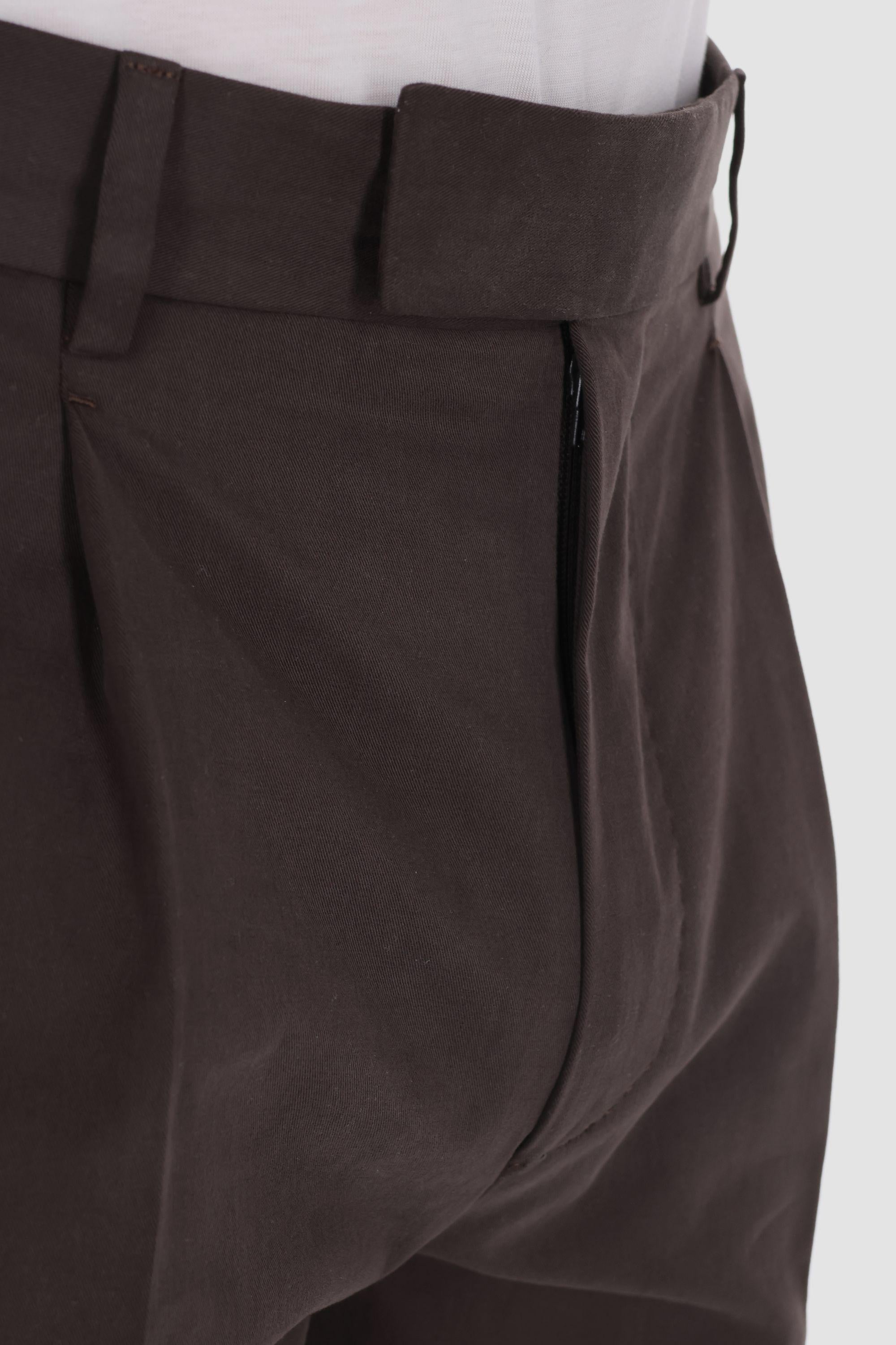 Zegna Pantalone CashCo in cotone-cashmere 929F06A9 77PM12 6R 001