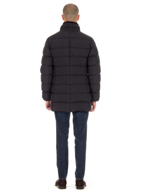Piumino doppiopetto con collo in castoro mod. zarbo-stp ZARBO-STP/2 U0498 Moorer