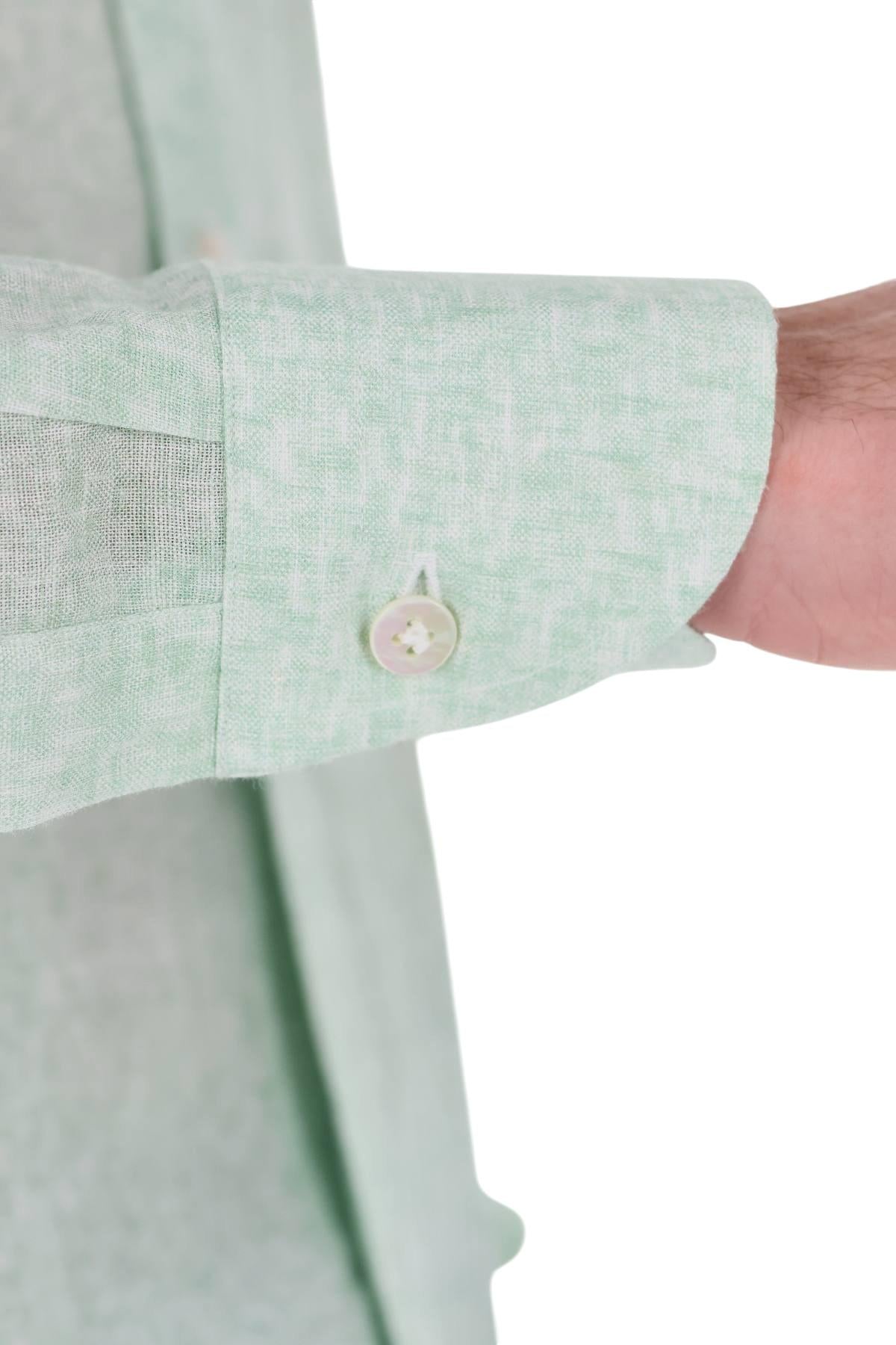Borriello Camicia in lino melange 22051 7
