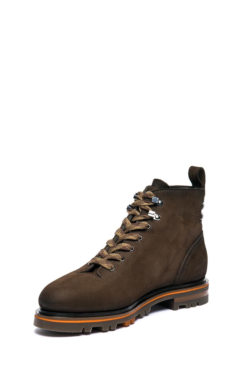 Santoni Stivaletto in camoscio fondo carro MCC019120SM8SH0V T50