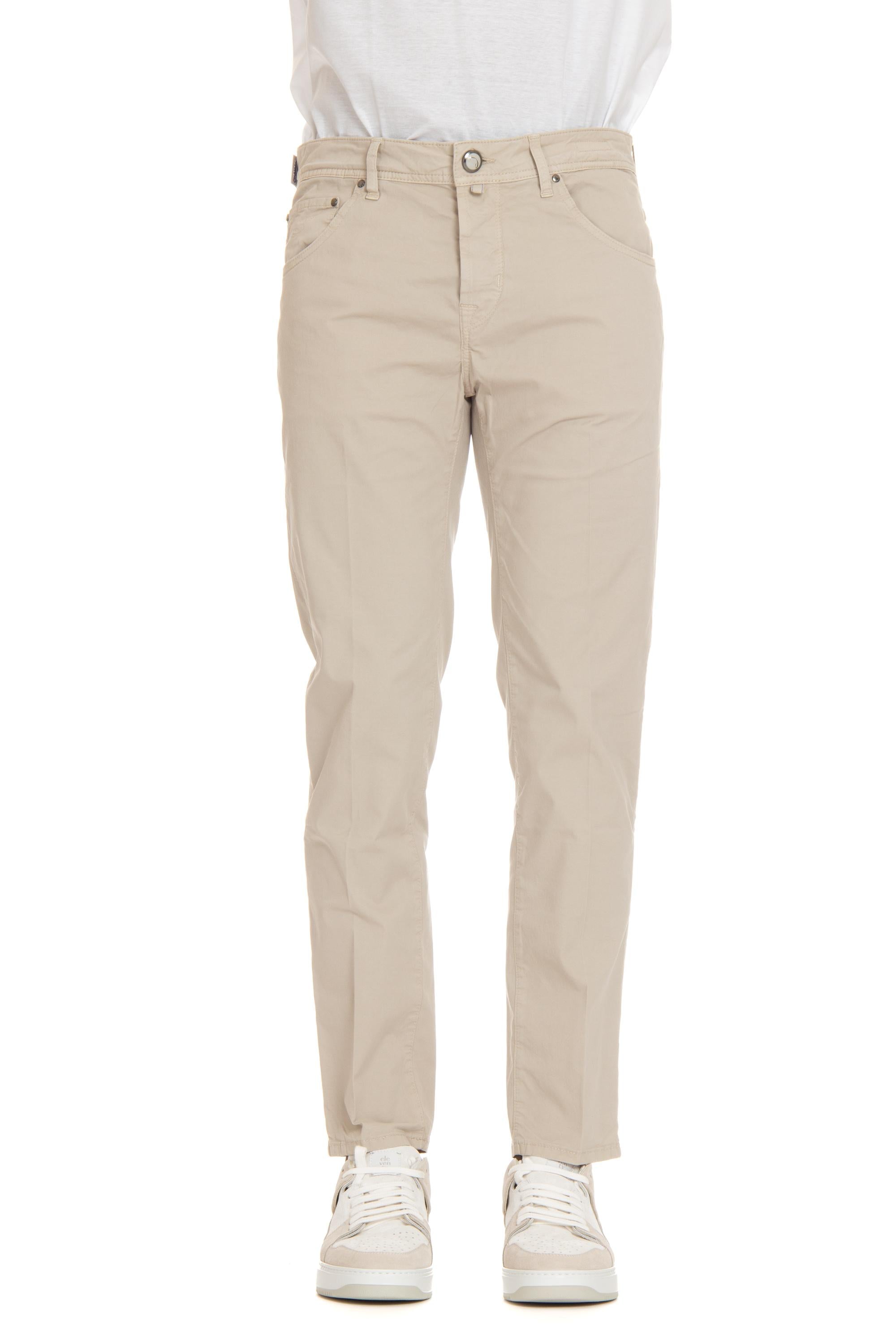 Jacob Cohen 5 tasche color in rasatello di cotone mod. Scott E15 36 S2544 SCOTT A80