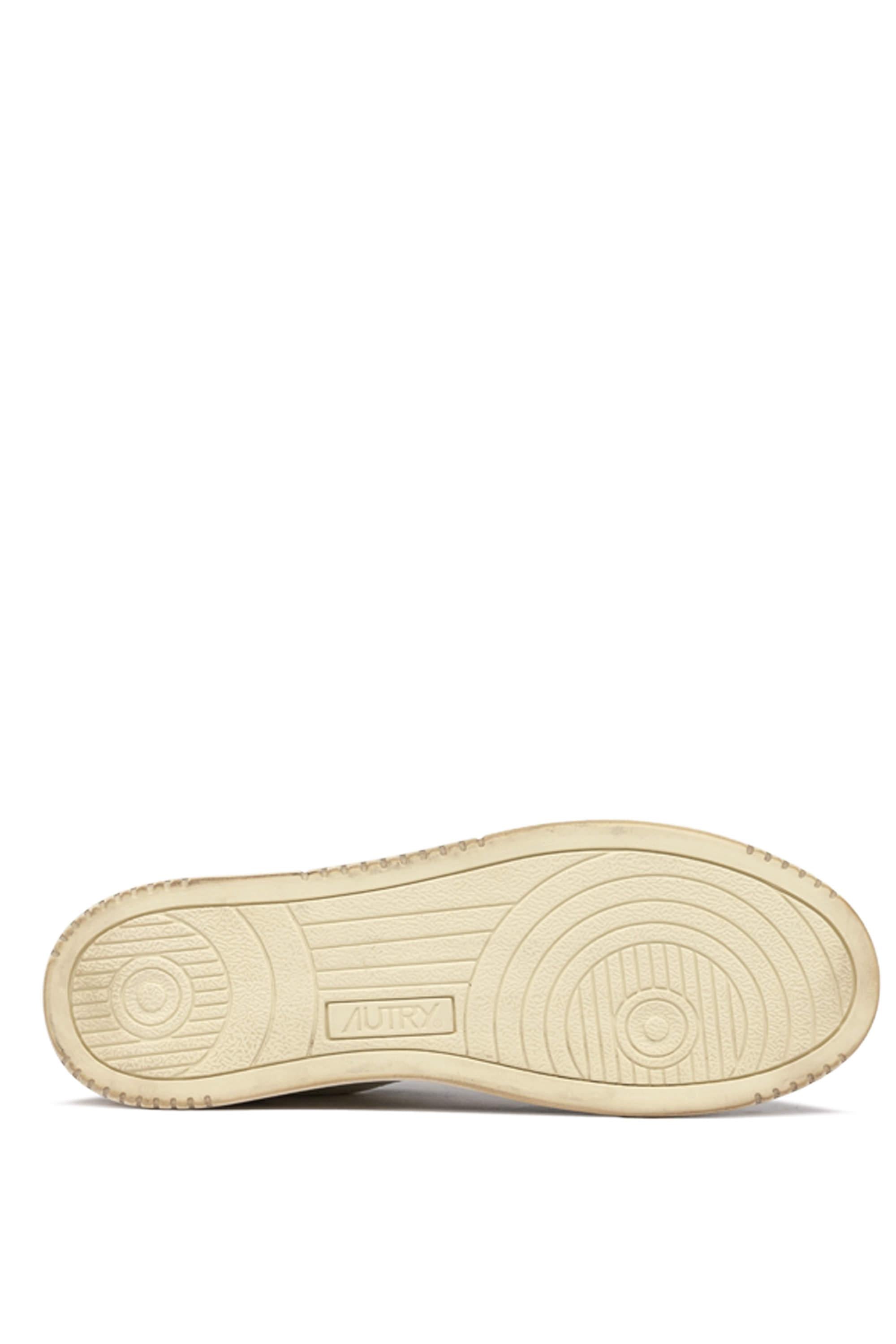 Autry Sneaker Super Vintage con retro in pelle craclè AVLM SV46 WHT/CVGR/BLK