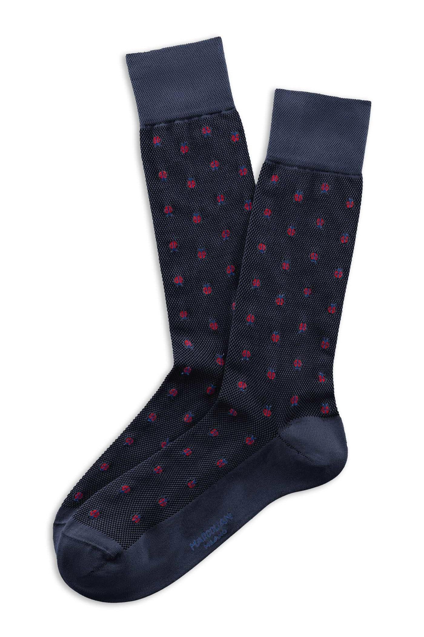 Marcoliani Calza al polpaccio in cotone "coccinelle" MAR4873T 001