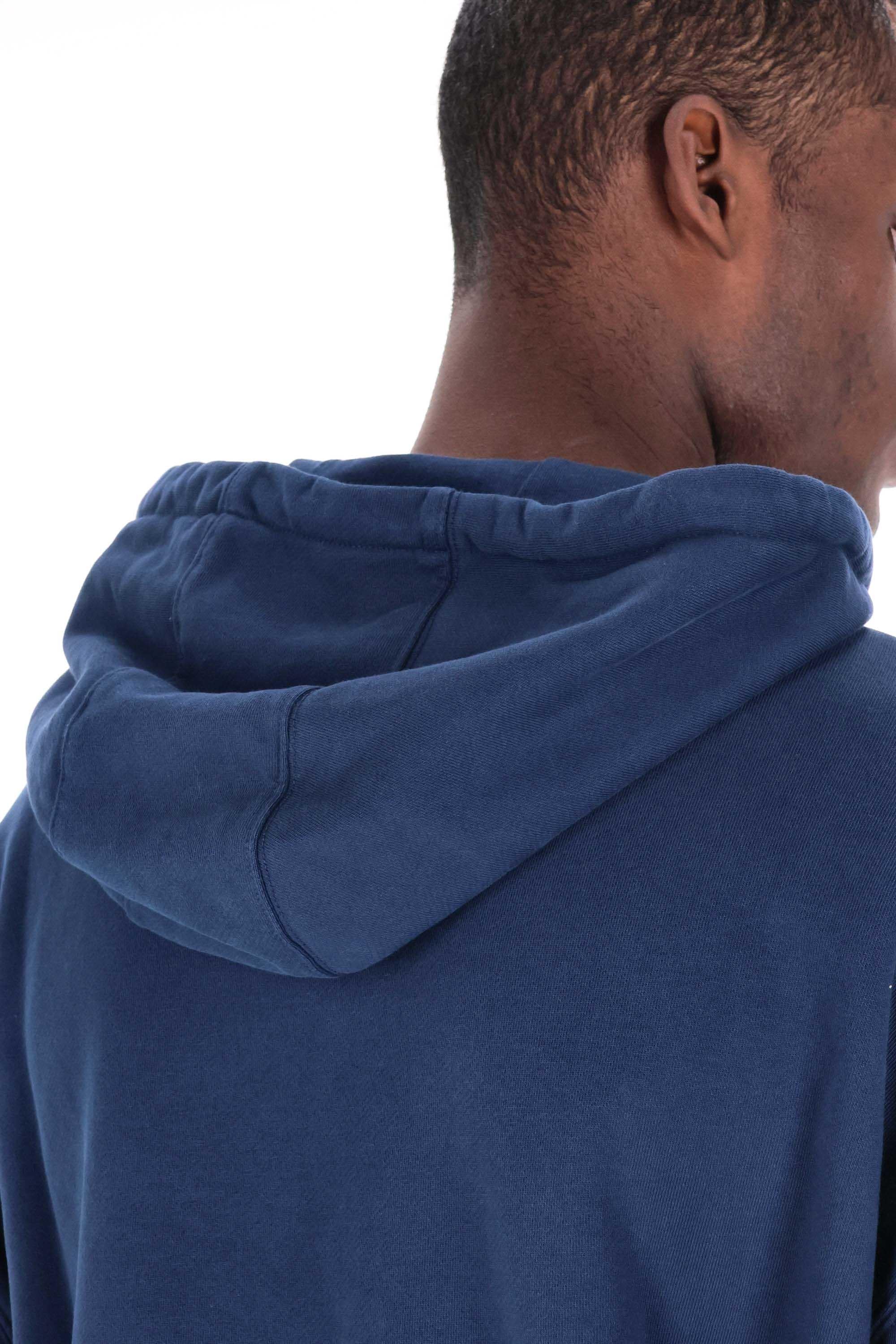 Felpa fox con cappuccio regular fit PM00707KM0340 0329 Maison Kitsuné