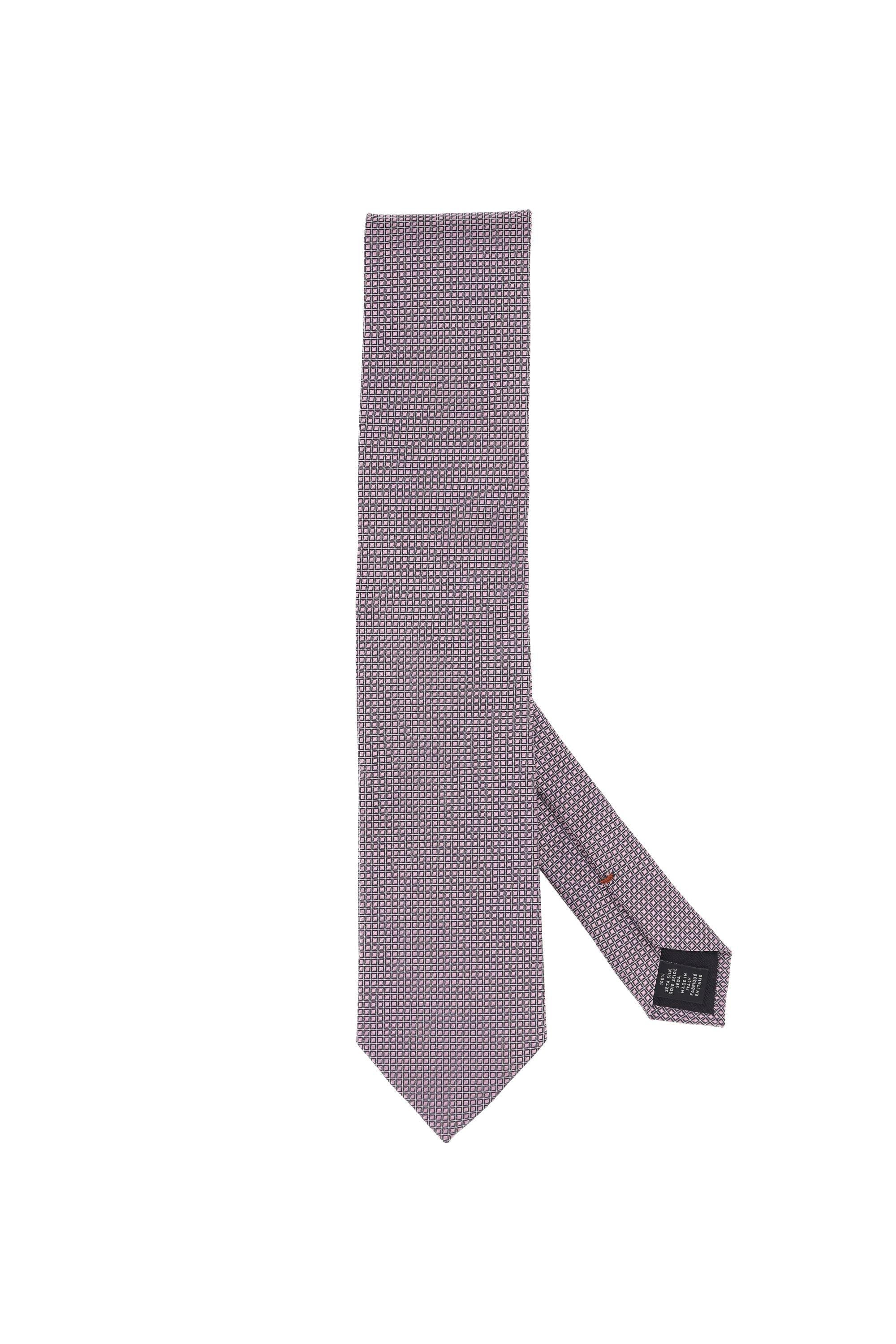 Zegna Cravatta monogram in pura seta Z9E10TA9 1PS/2 PI1