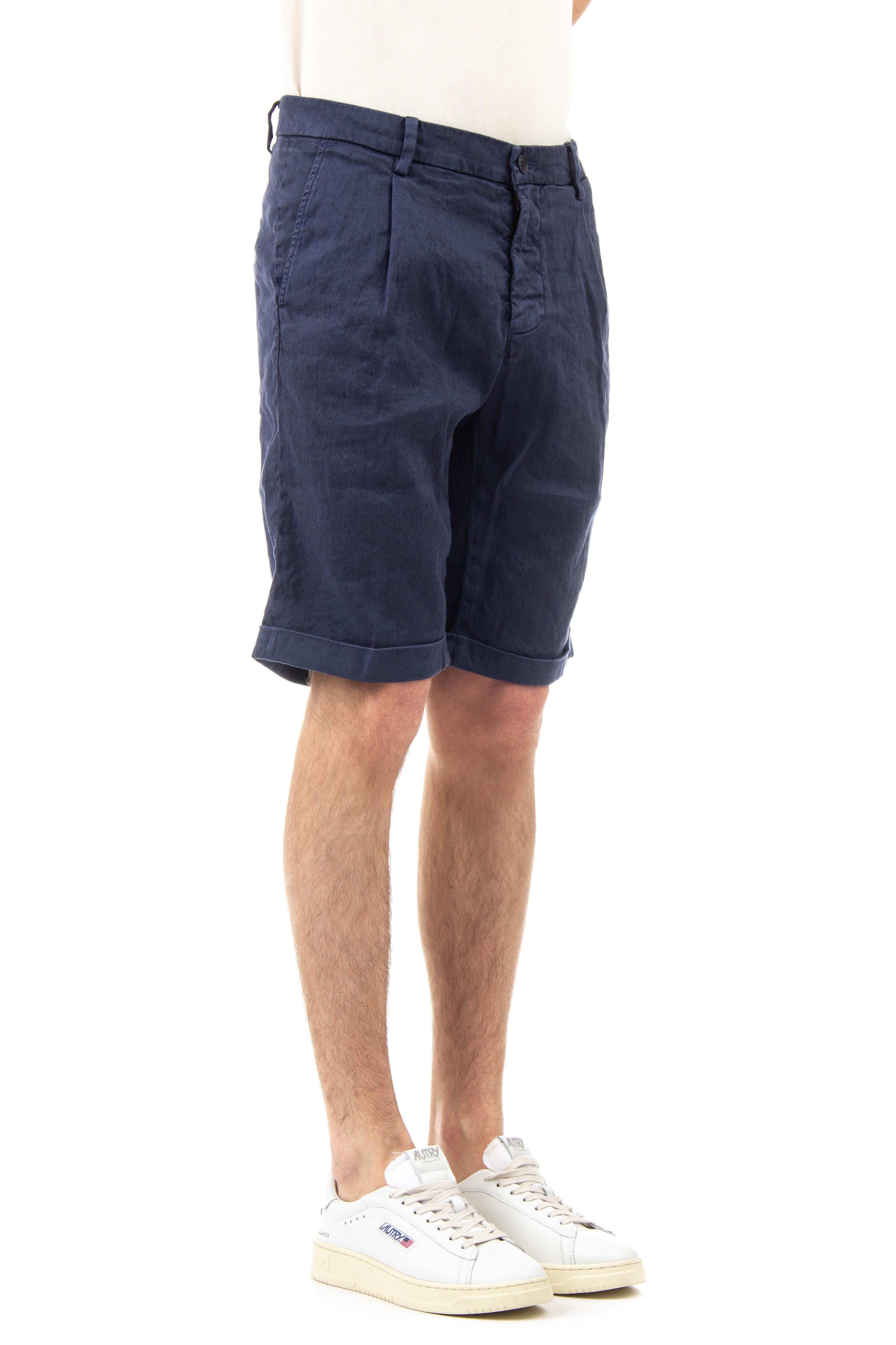 MASON'S Bermuda in lino-cotone modello amalfi 9BE2C7790 MBE111 006