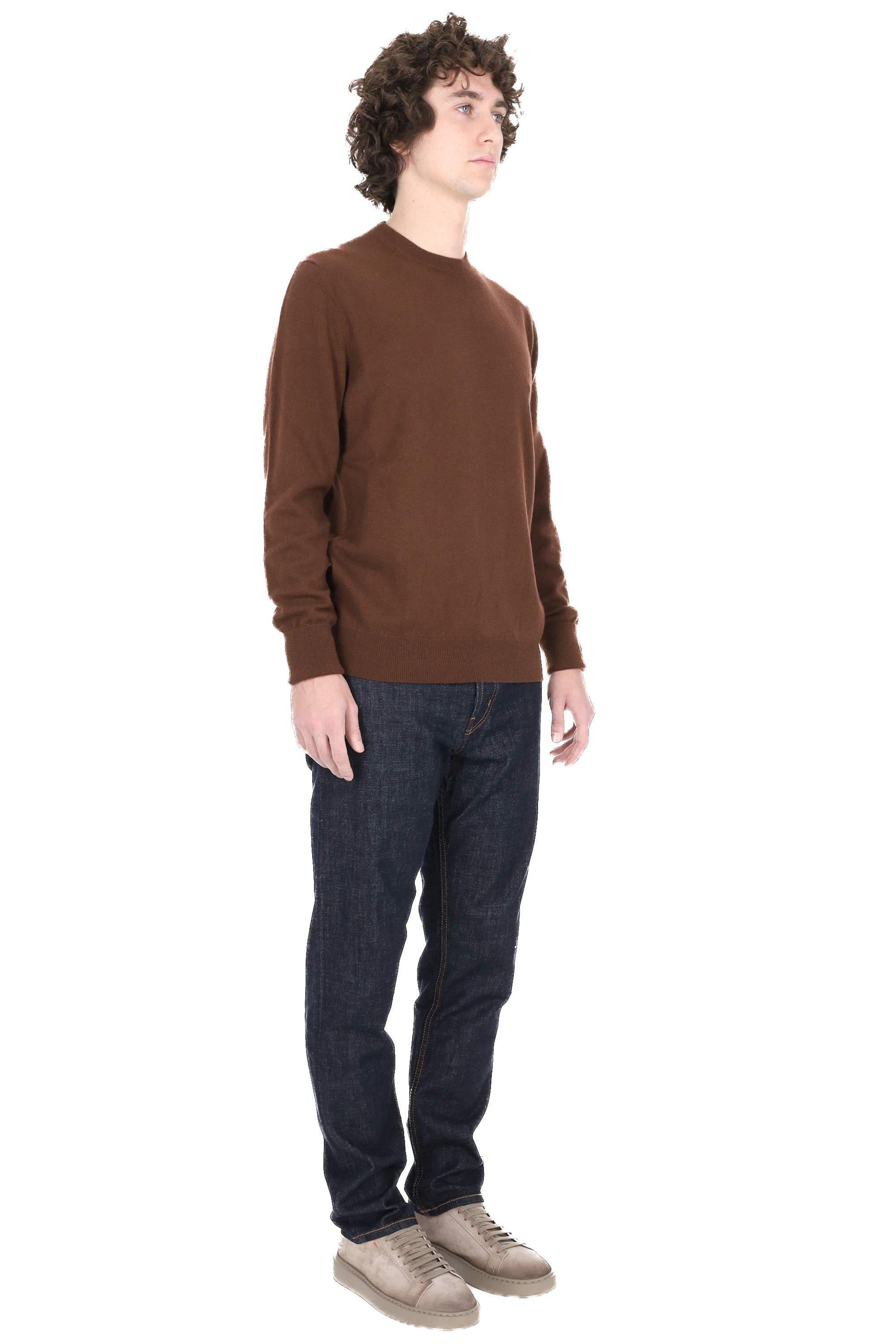 Ballantyne Maglia girocollo in cashmere 1 filo tinta unita B2P000 12K00/9 14702